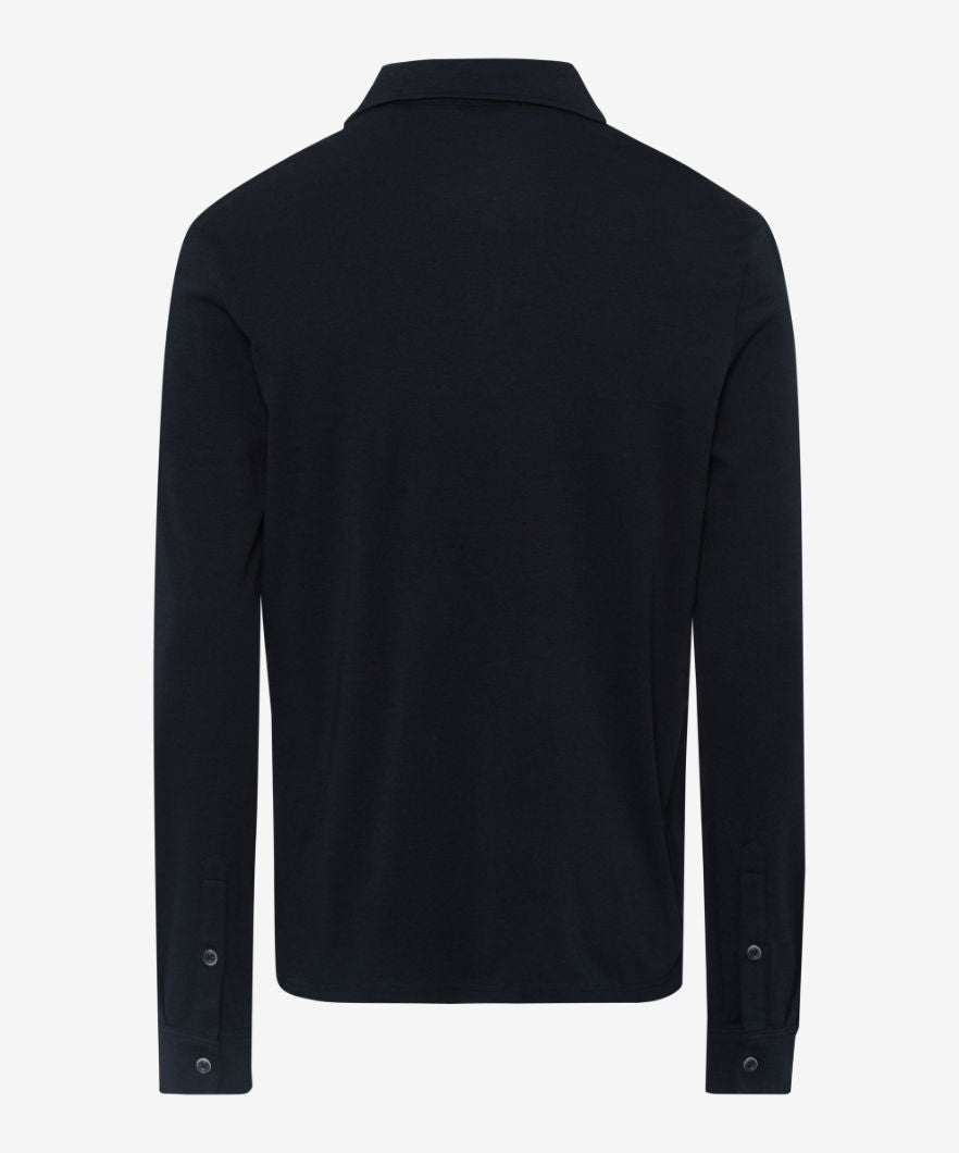 Polo Shirt with Sporty Styling Details
