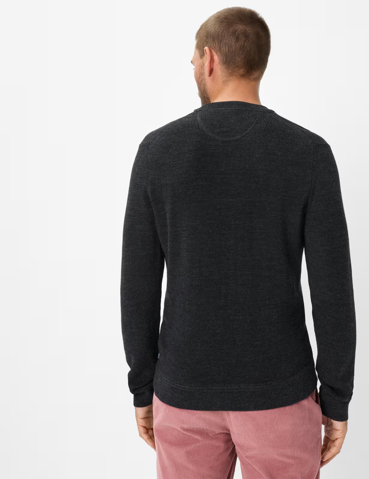 Feel Good Sportive: Knitted Sweater in a Cotton Mix