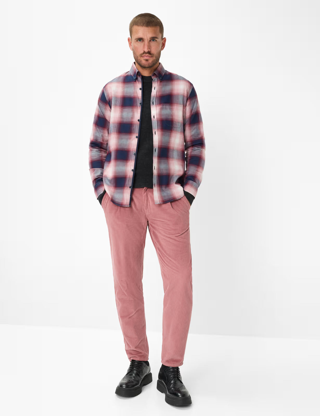 Feel Good Sportive: Knitted Sweater in a Cotton Mix