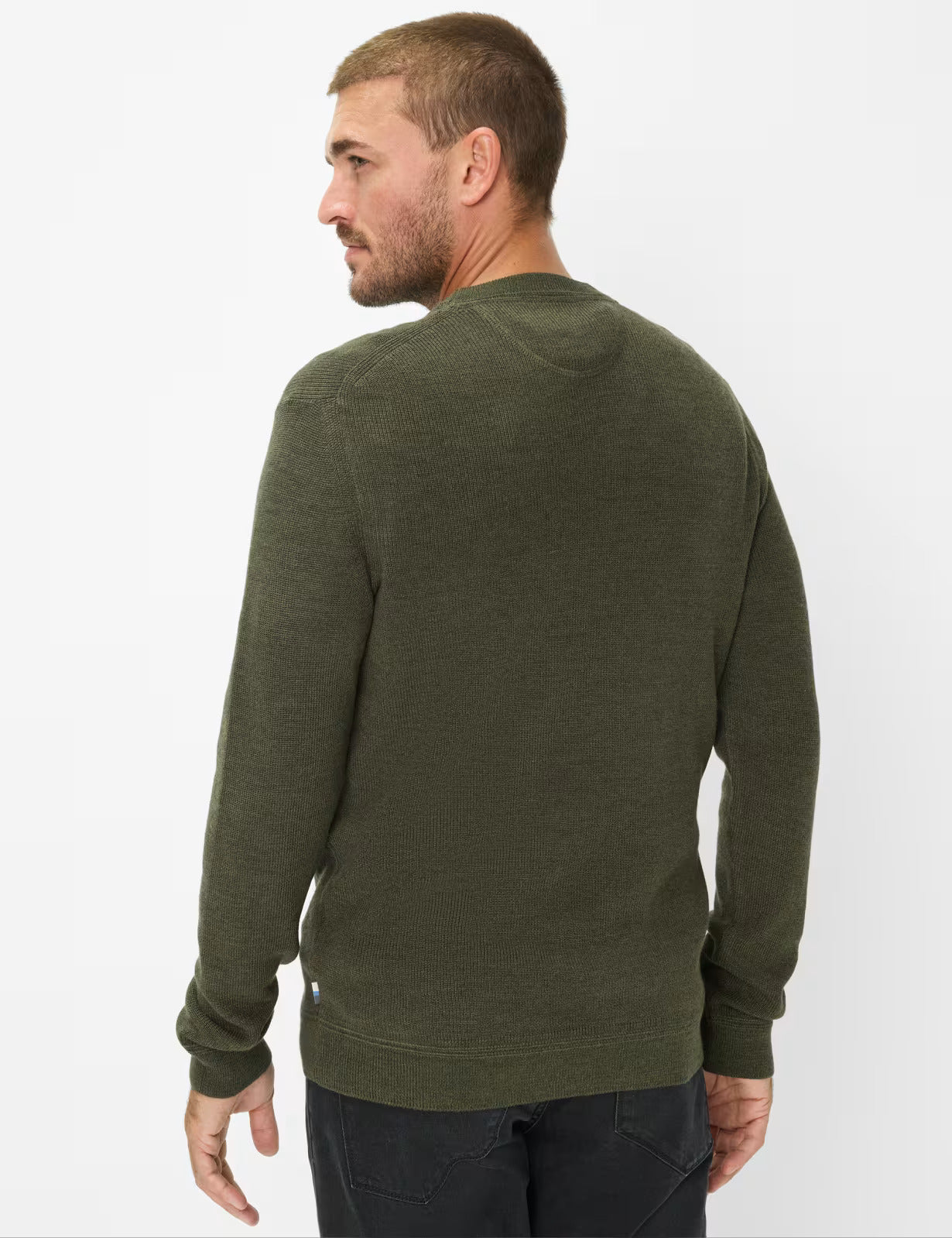 Feel Good Sportive: Knitted Sweater in a Cotton Mix
