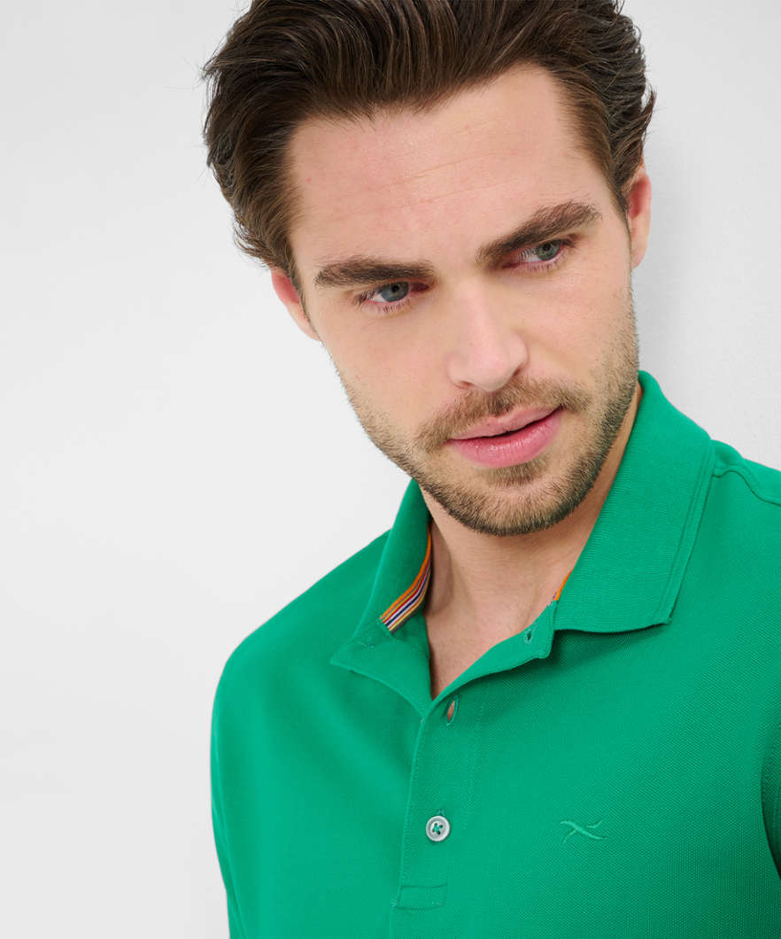 Polo Shirt in Pima Cotton Mix