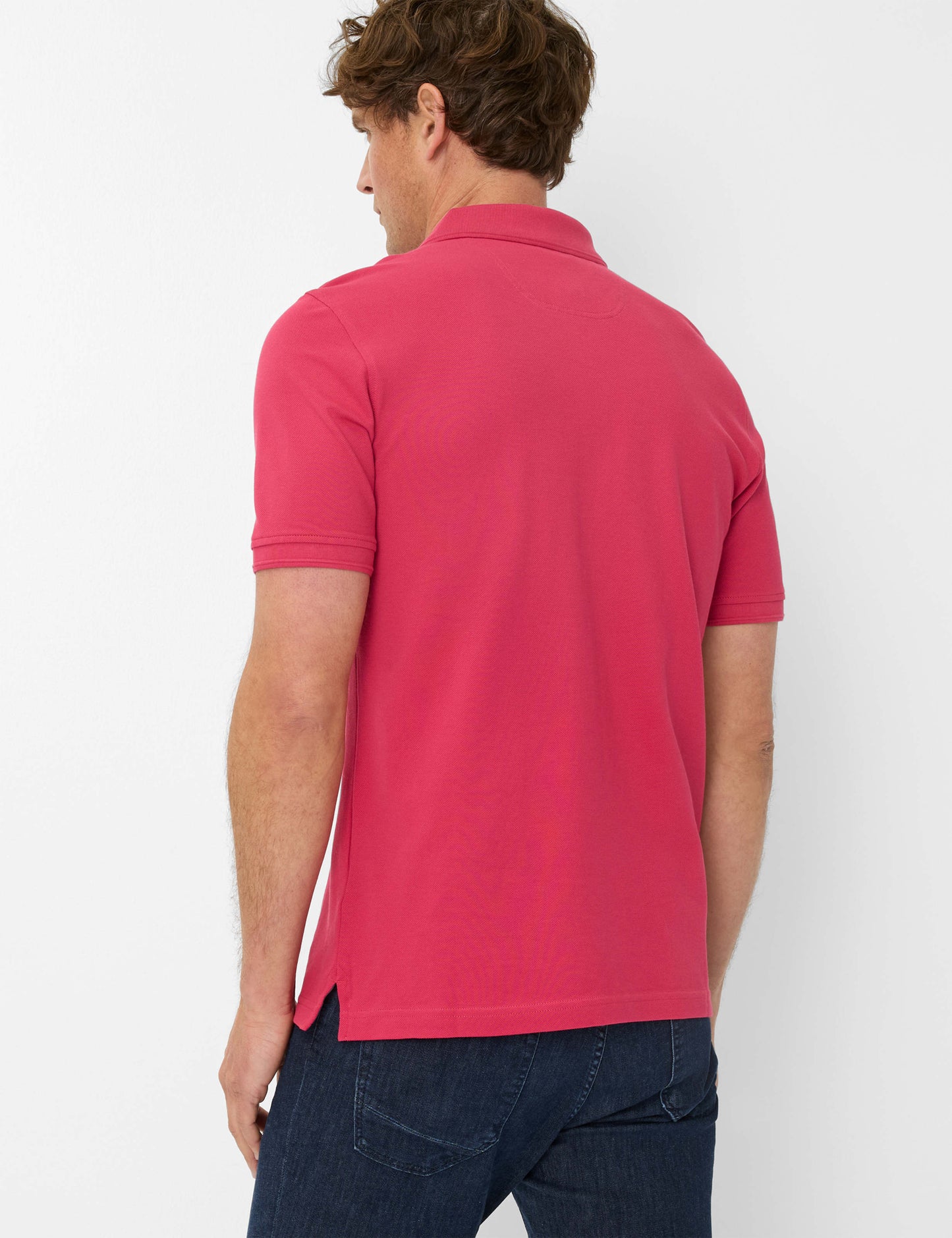 Hi-Flex Pique Knit: Polo Shirt in Cotton Mix