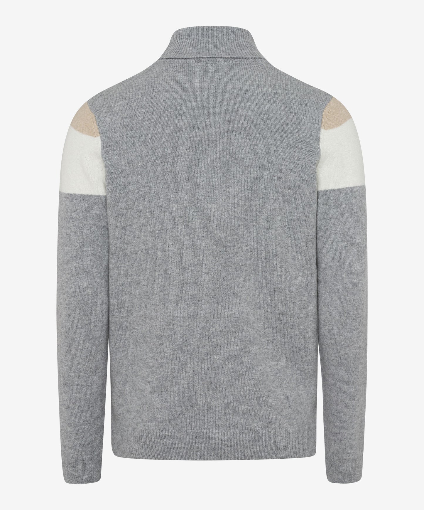 Sweater with Contrast Color Block