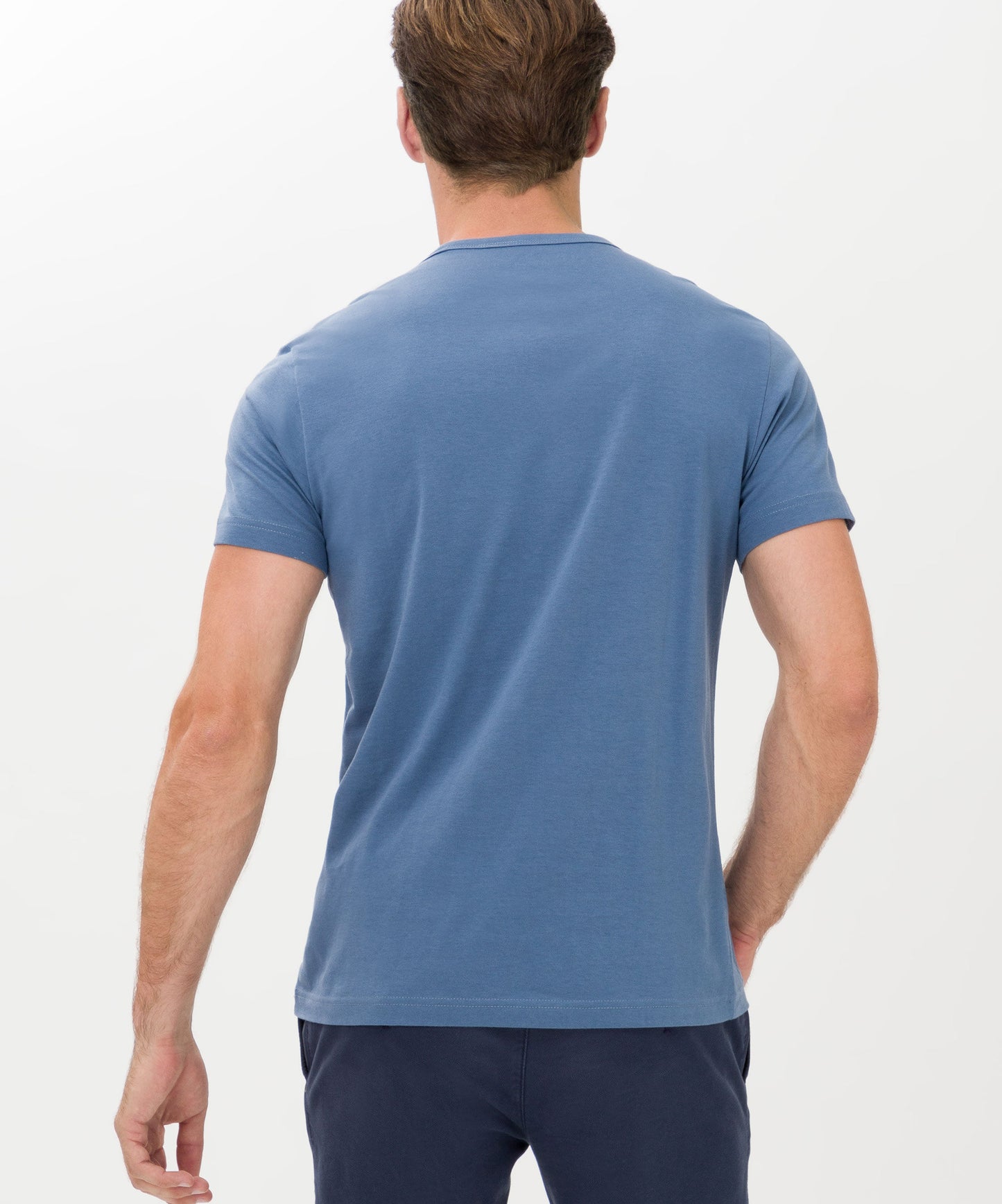 Pure Cotton T-shirt with Crew Neck