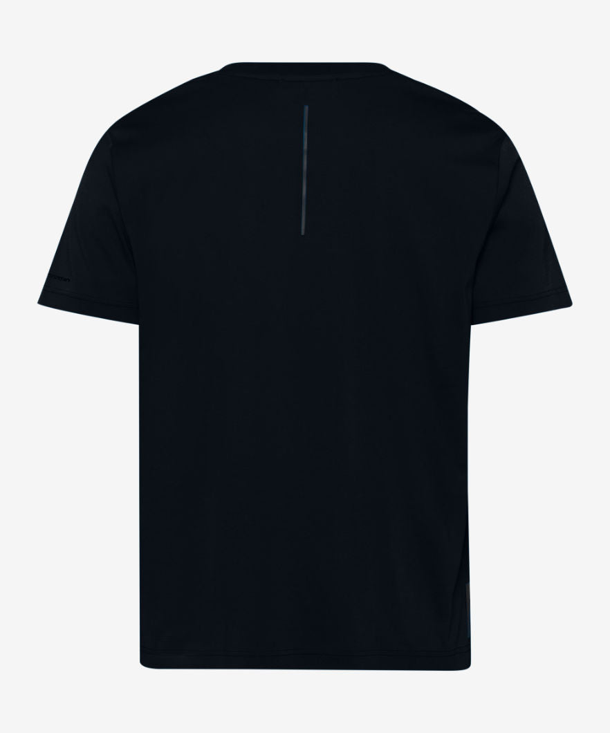 Pure Cotton T-shirt with Sporty Styling Details