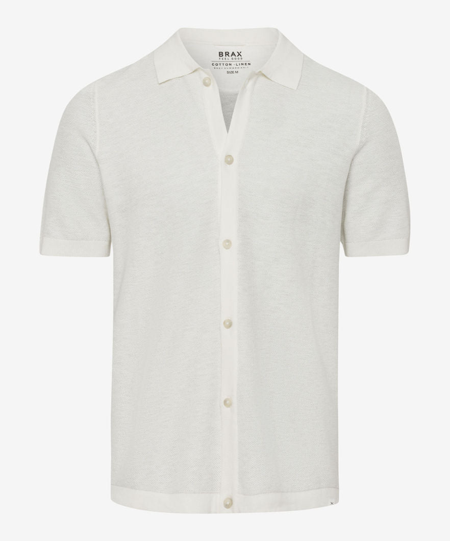 Sweater in A Cotton-linen Mix