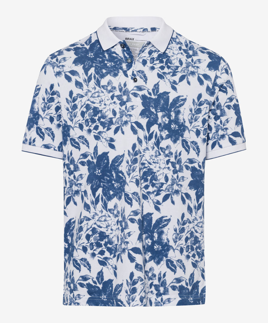 Polo Shirt with All-over Print
