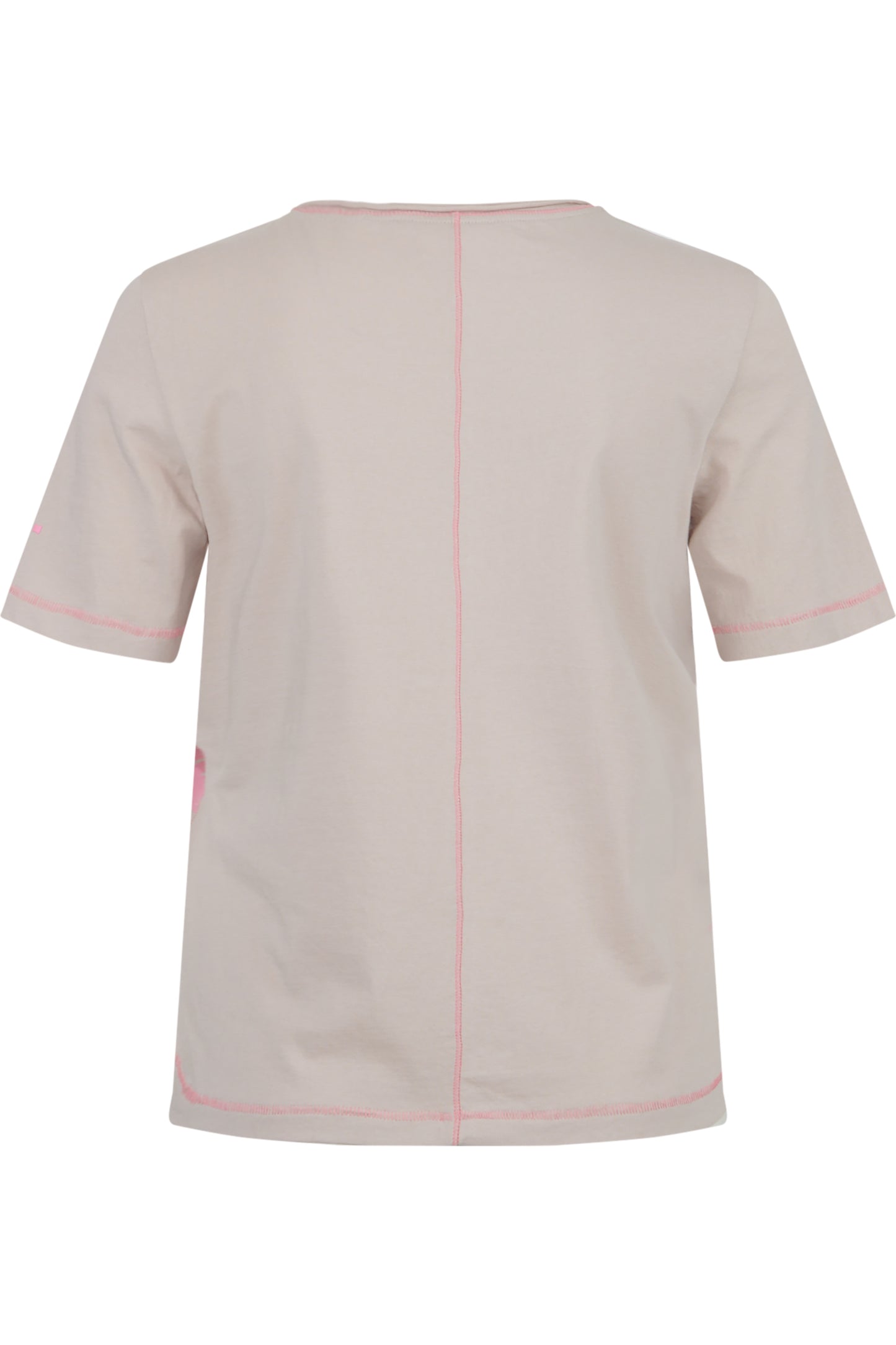 Short-sleeved Shirt with V-neck