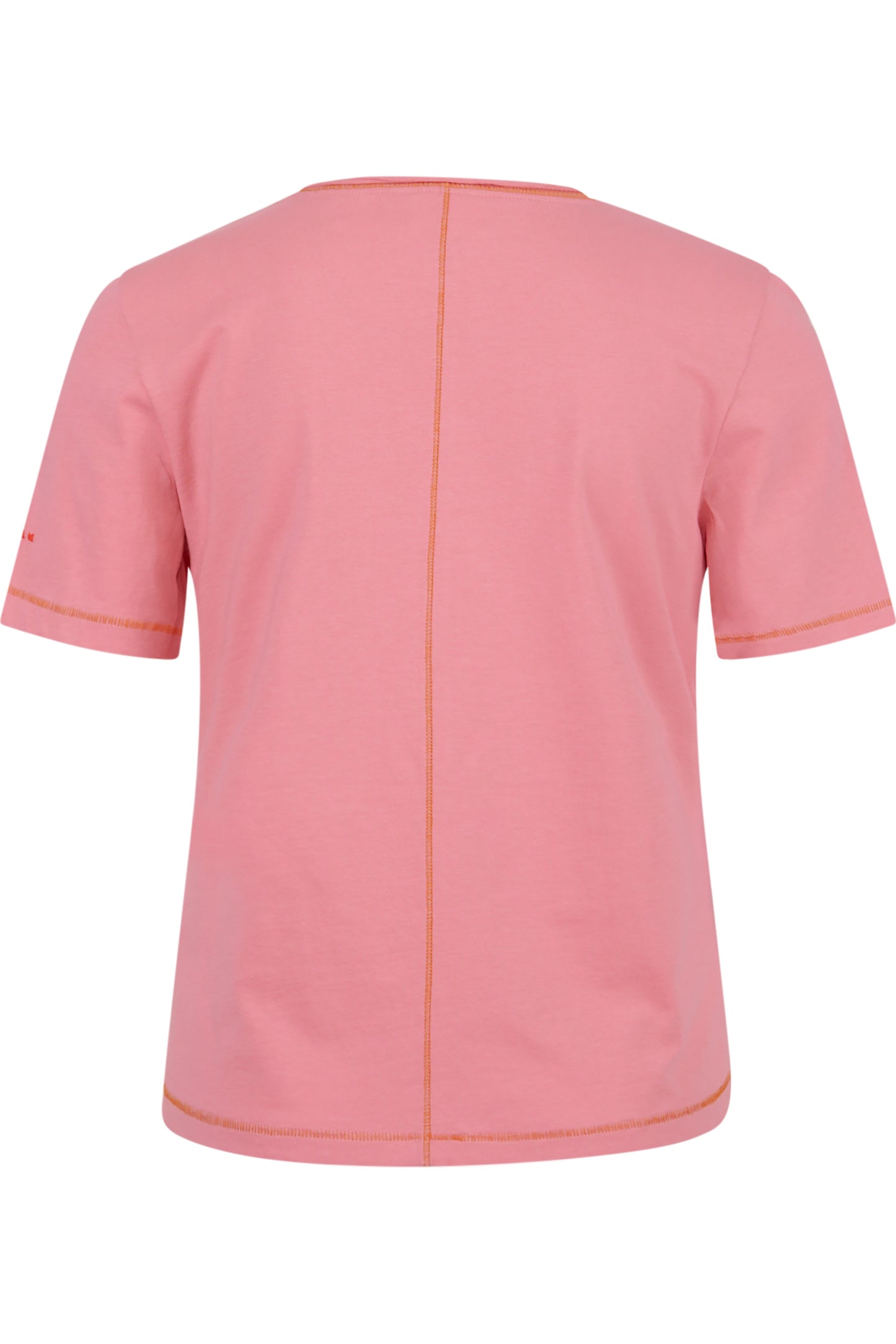 Short-sleeved Shirt with V-neck