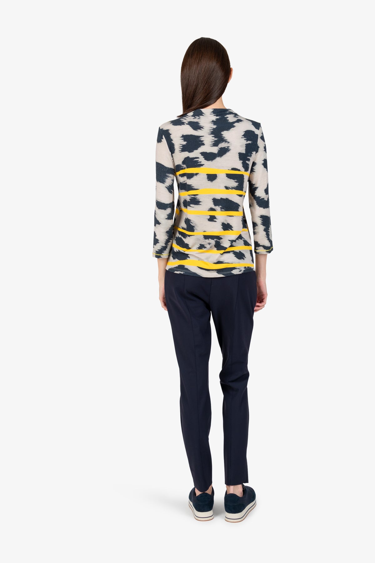 Shirt with Small Stand-up Collar