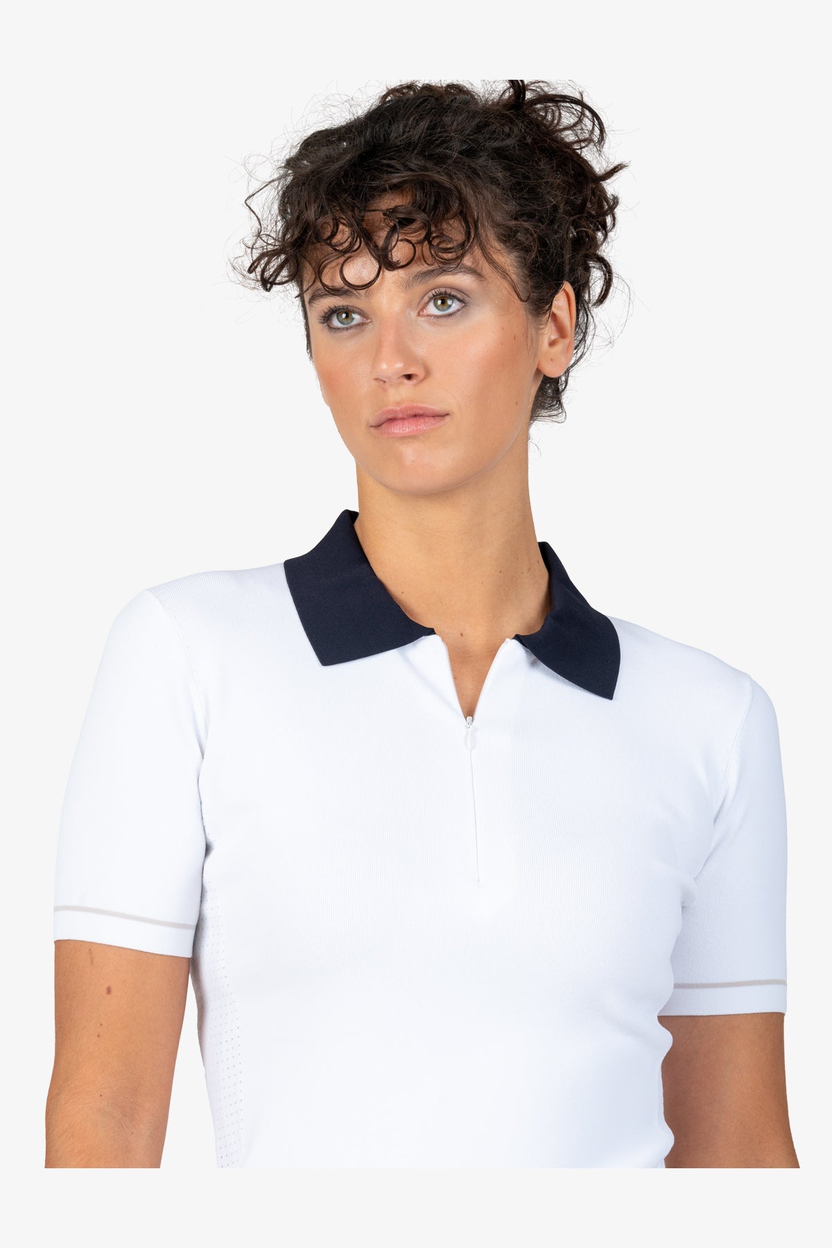 Polo Shirt with Turn-down Collar