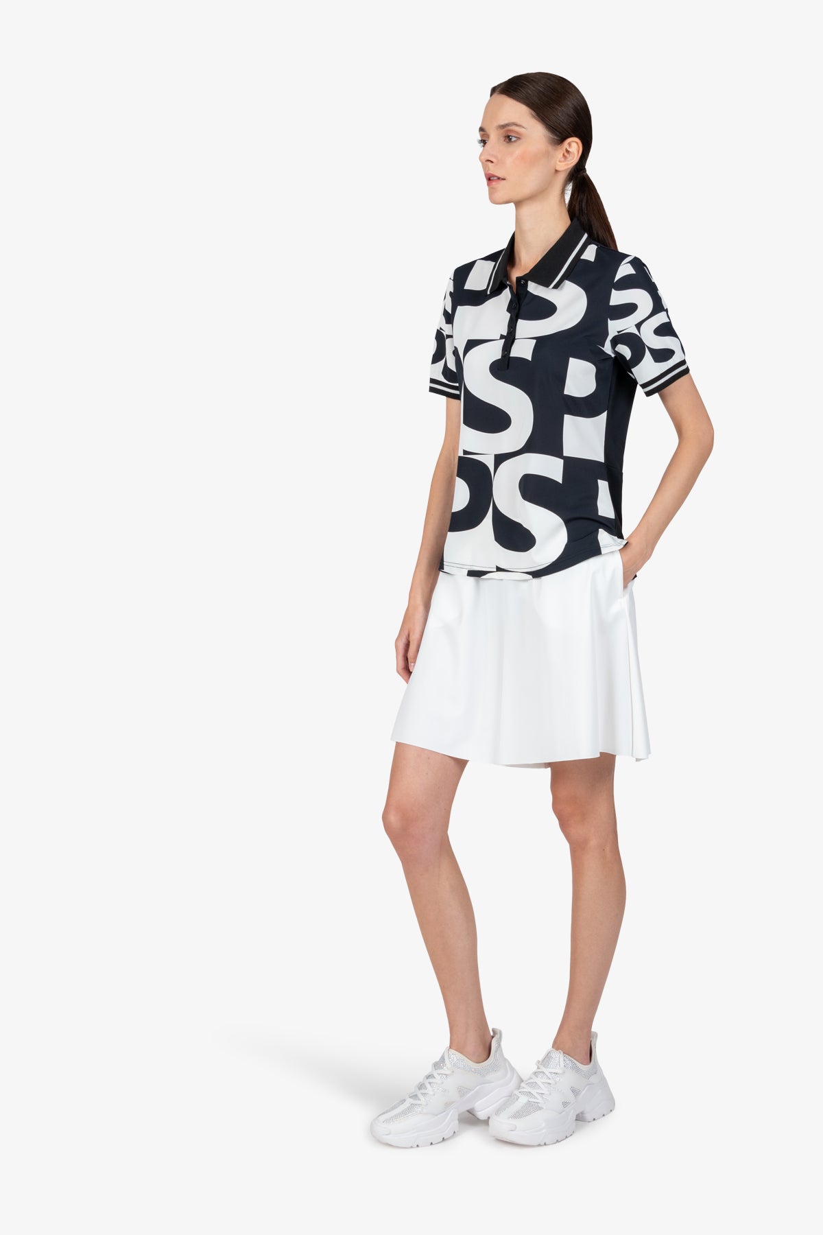 Polo Shirt with Shirt Collar