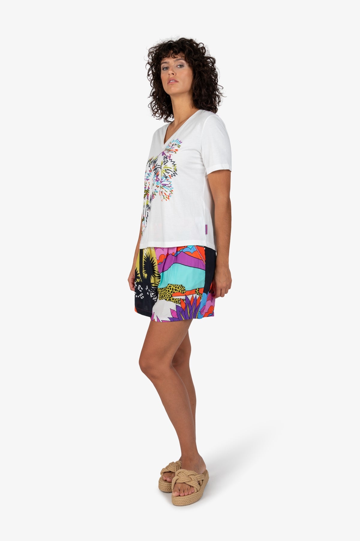 V-neck T-shirt