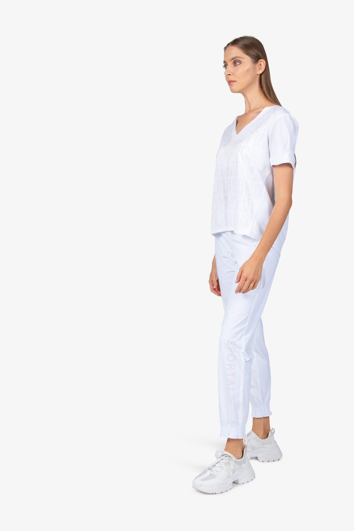 V-neck Shirt Blouse
