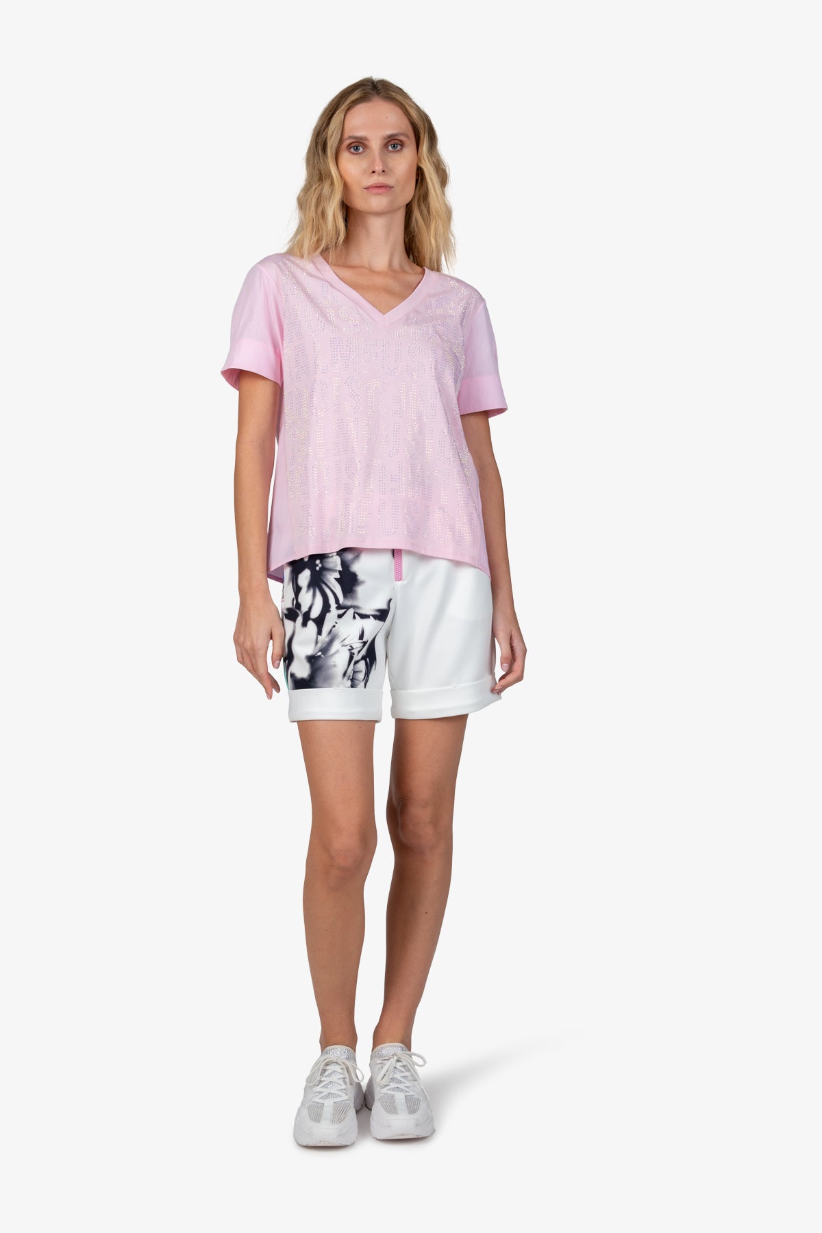 V-neck Shirt Blouse
