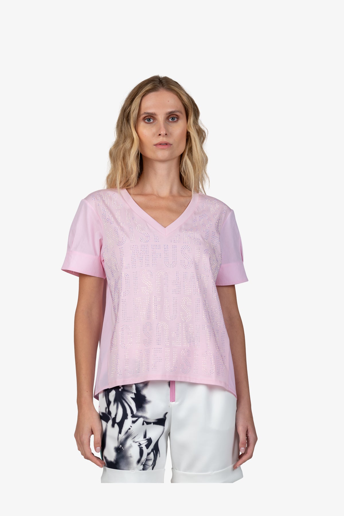 V-neck Shirt Blouse