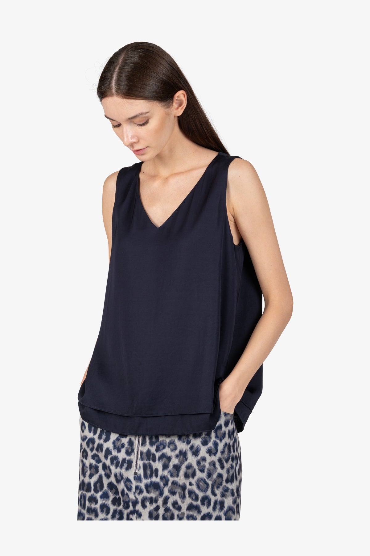 Sleeveless Blouse