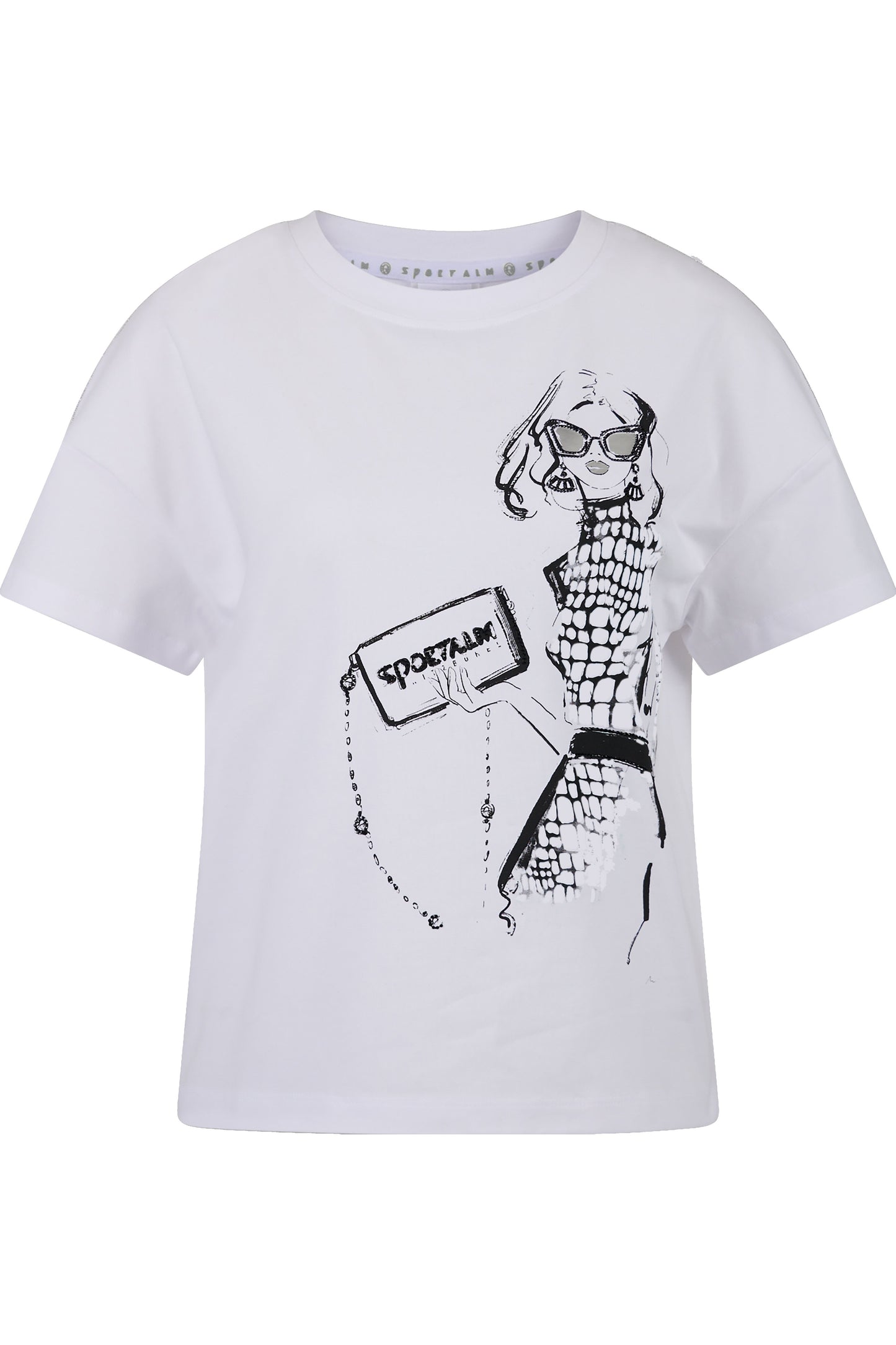 Shirt in High-quality Cotton Jersey Fabric