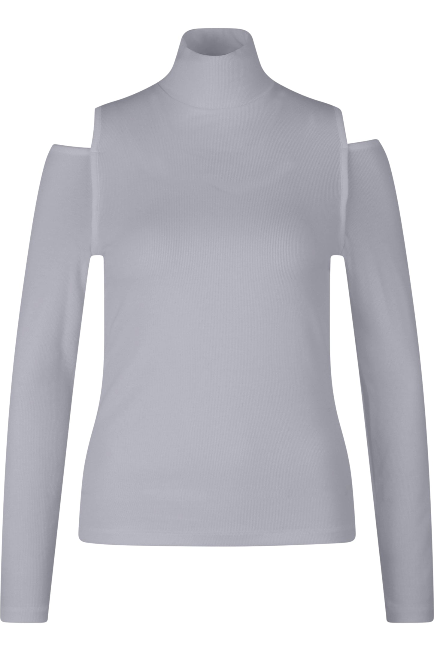 Long-sleeved Shirt with Cut-outs