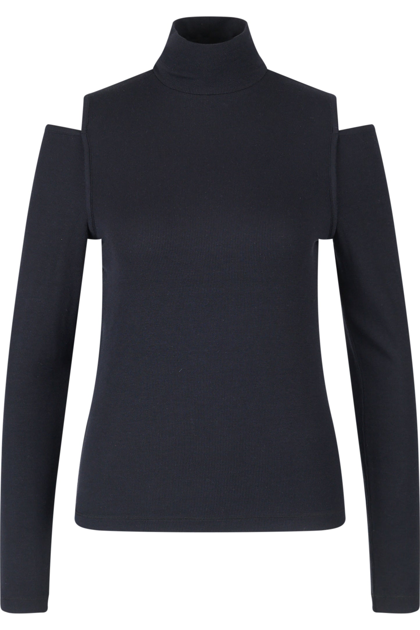Long-sleeved Shirt with Cut-outs