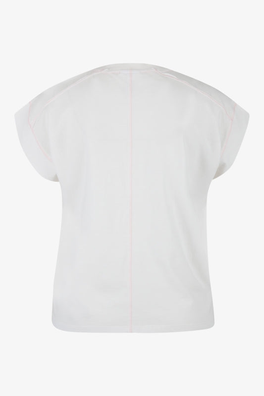 Casual T-shirt with Illustration Print