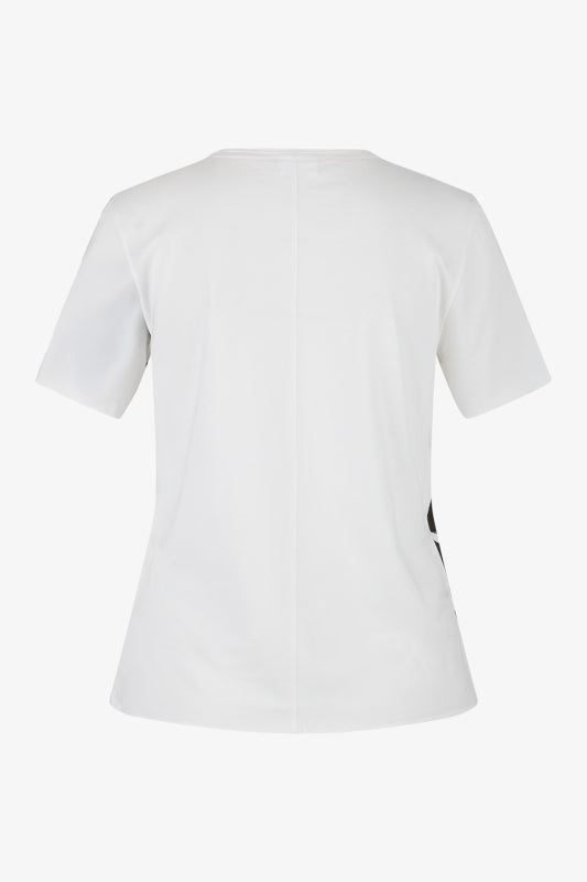 Classic T-shirt with Zebra Print