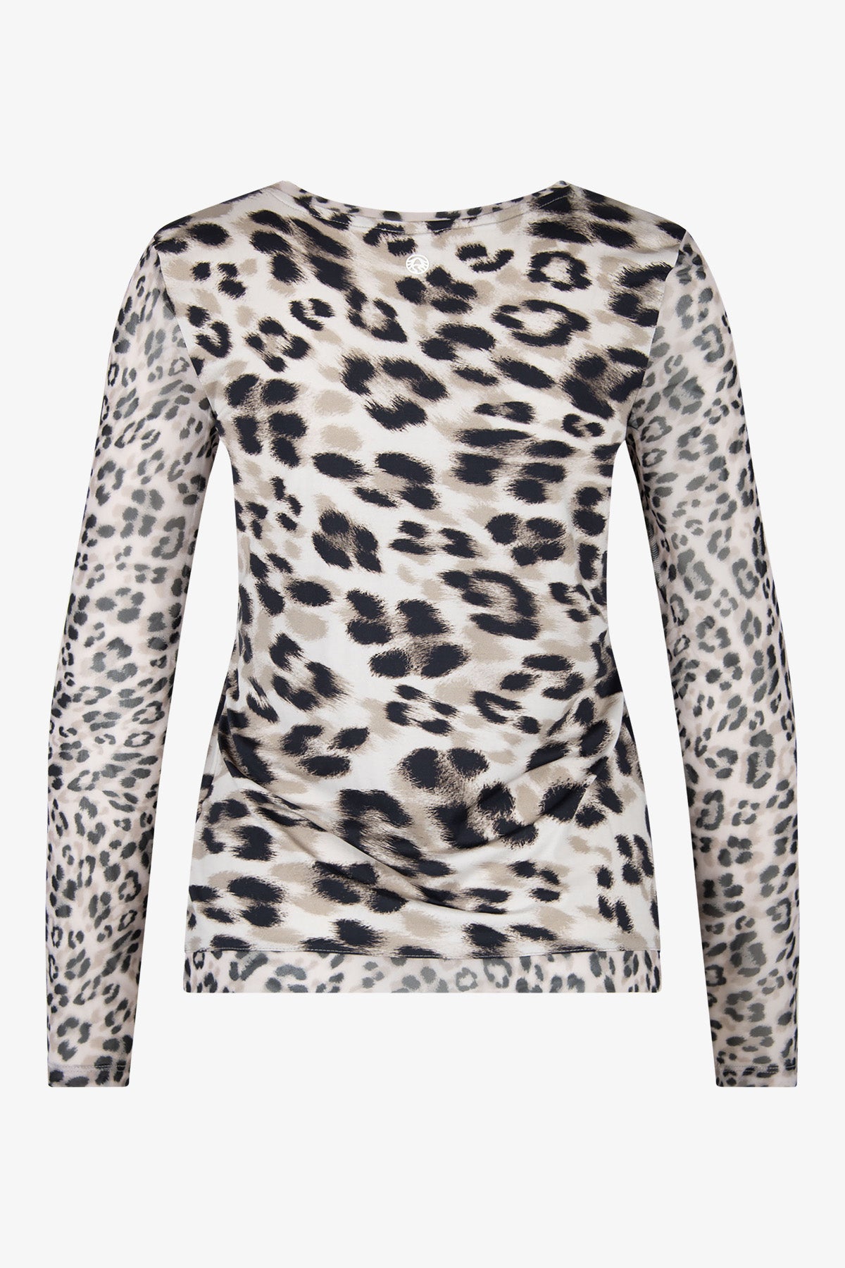 Mesh-Shirt with Leo-Design
