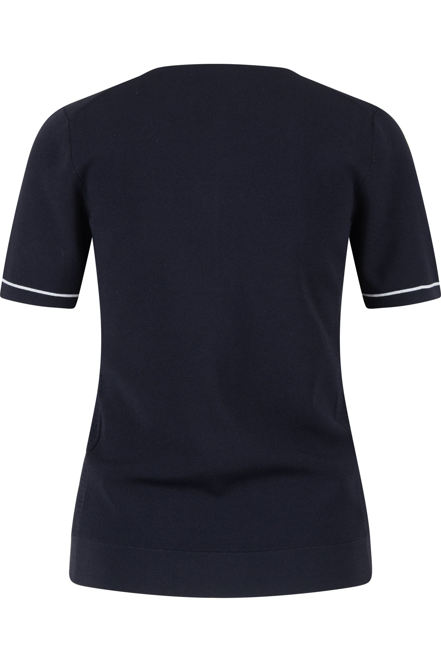 Knitted Polo Shirt with High-quality Viscose