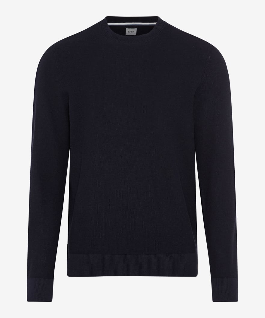 Structure: Sweater in Cotton-Linen Mix
