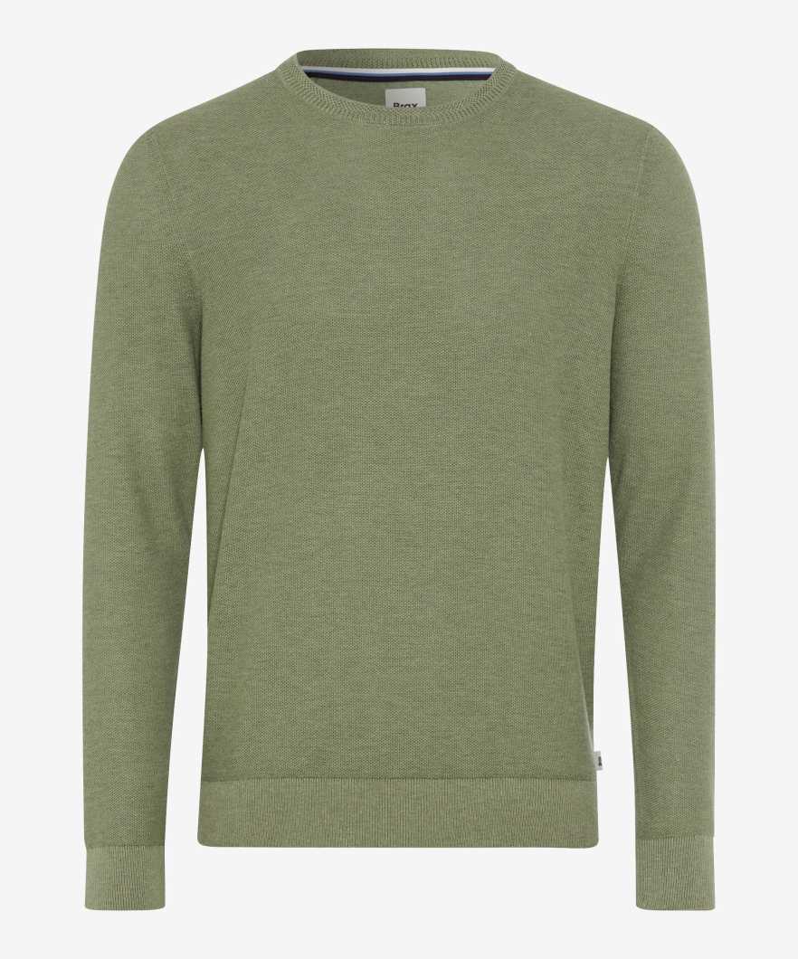 Structure: Sweater in Cotton-Linen Mix