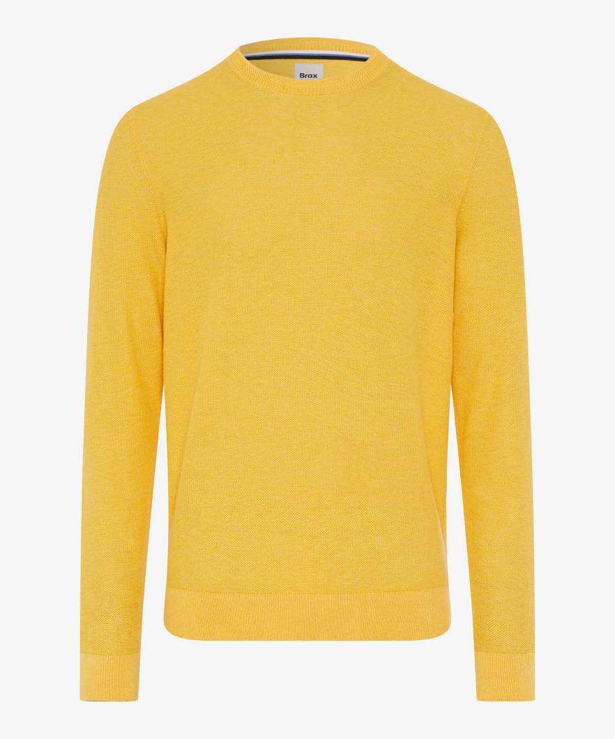 Structure: Sweater in Cotton-Linen Mix