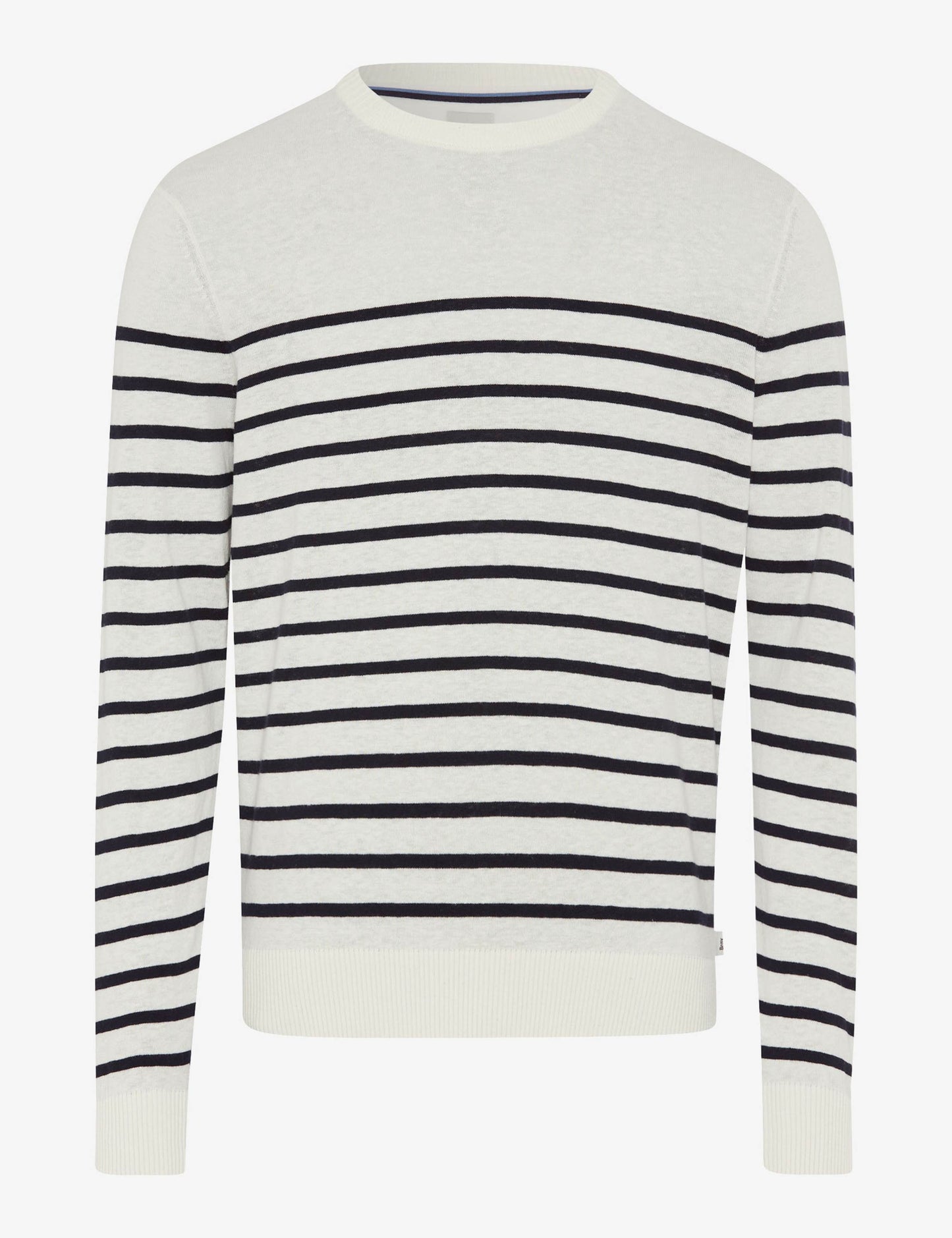 Jersey Knit: Sweater in Cotton-Linen Mix