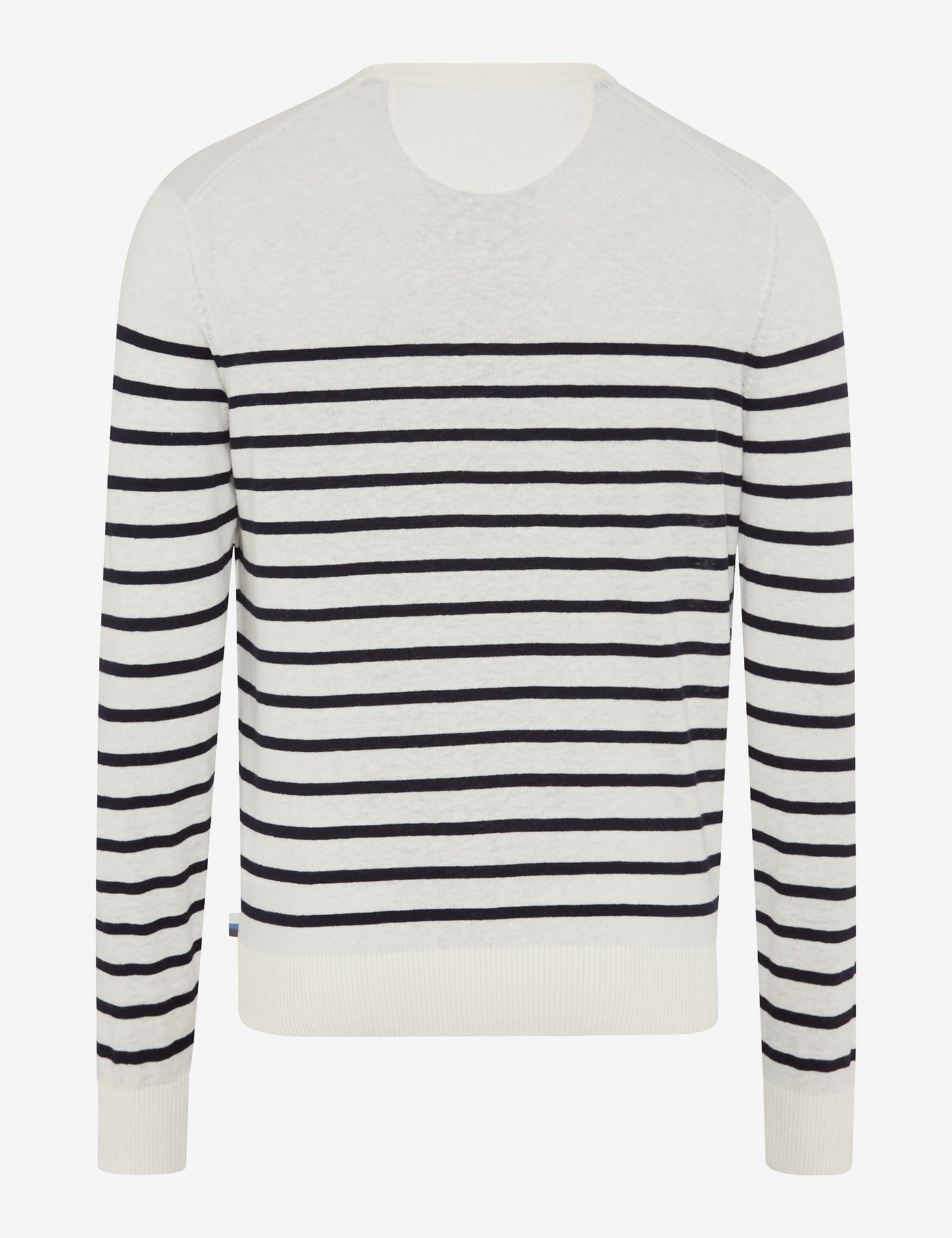 Jersey Knit: Sweater in Cotton-Linen Mix