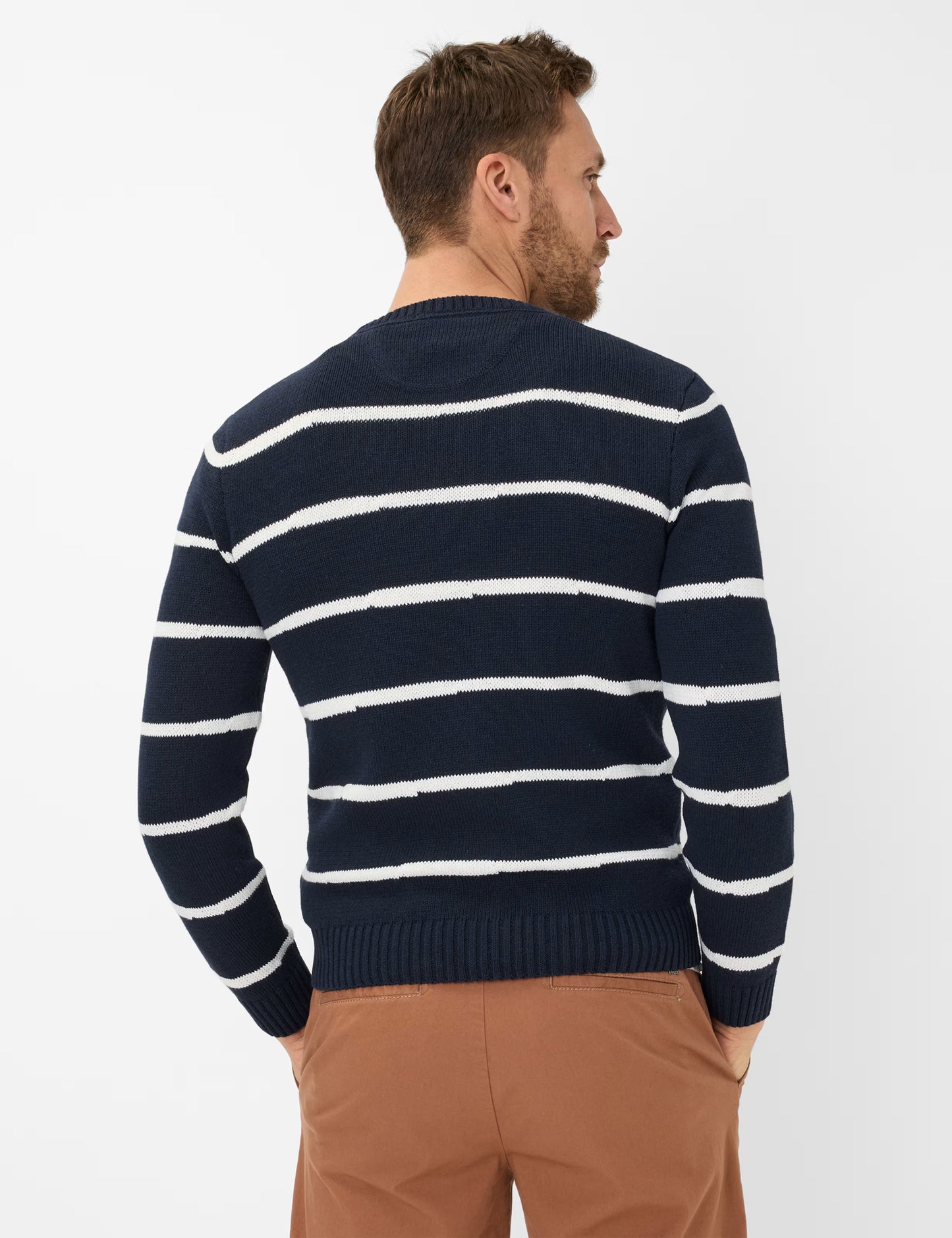 Stripes: Knitted Sweater in Cottonmix