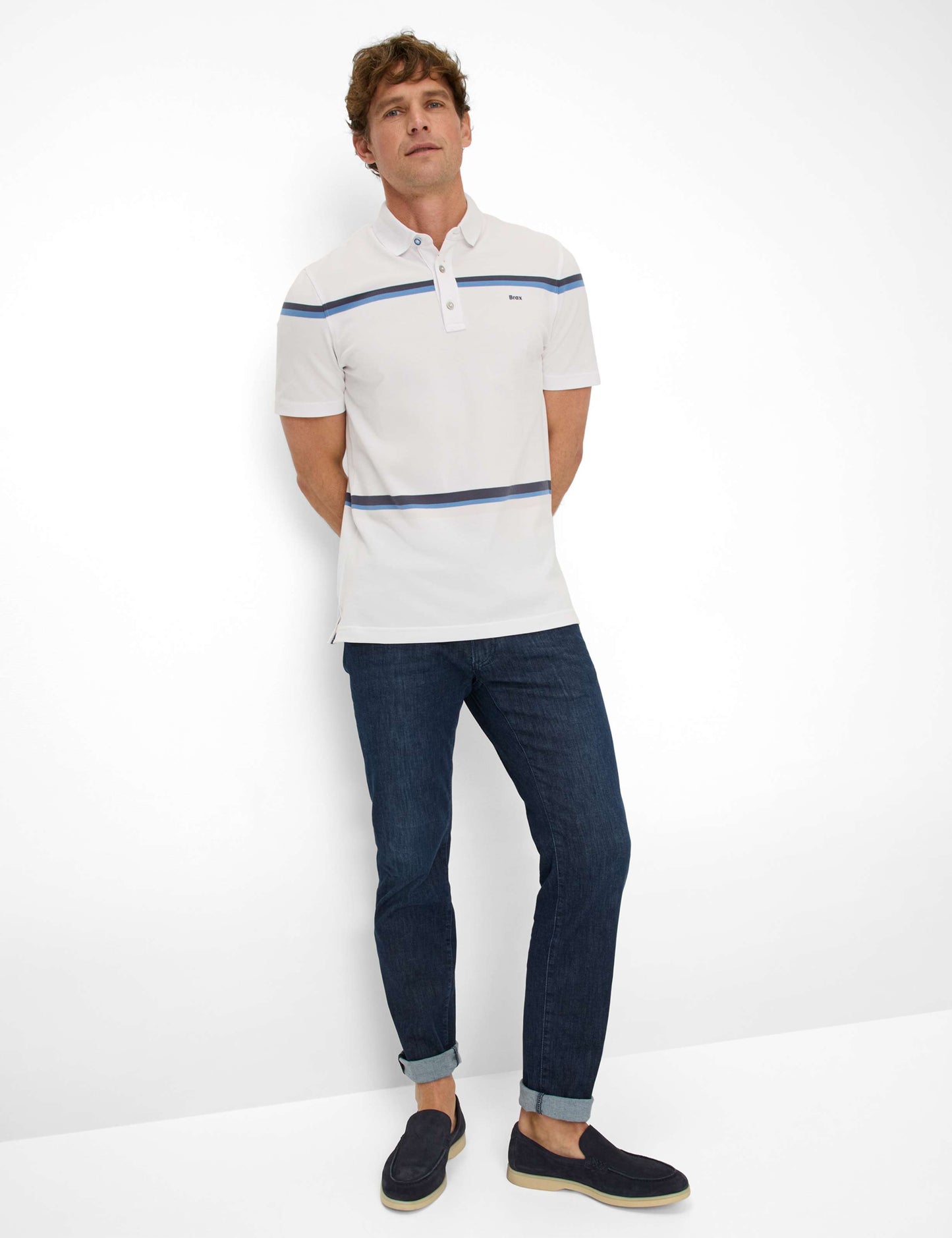 Hi-Flex Pique: Polo Shirt in Cotton Mix