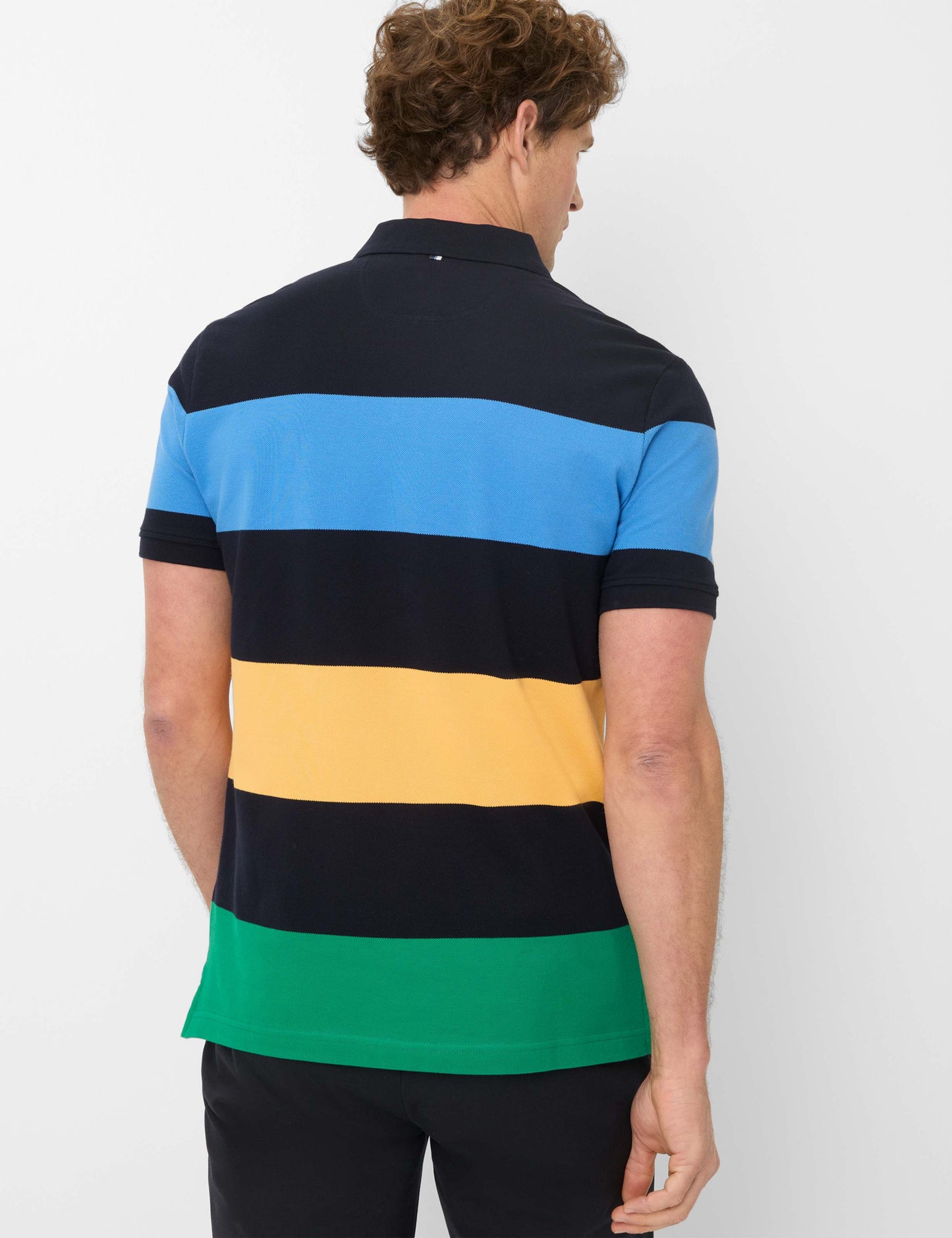 Piqué: Polo Shirt in Cotton Mix