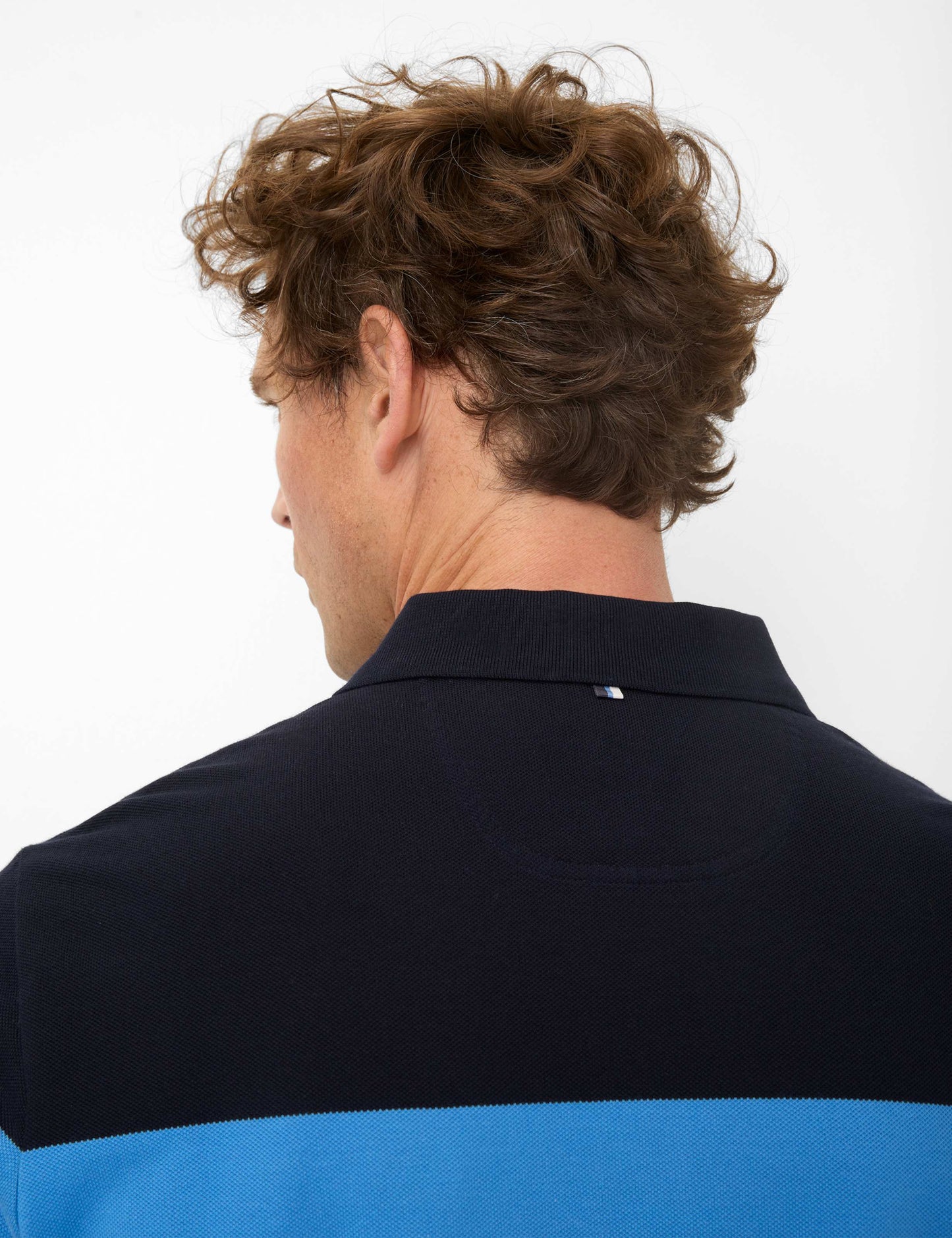 Piqué: Polo Shirt in Cotton Mix