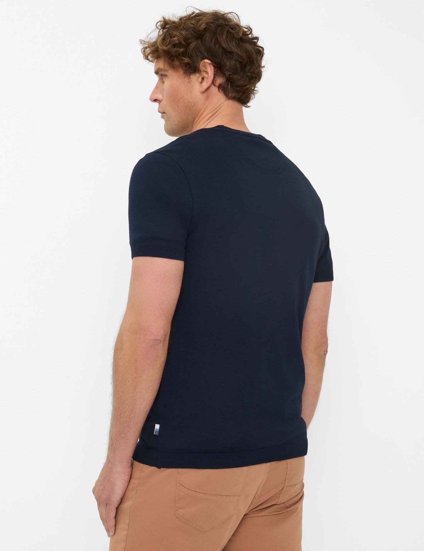Jersey: T-Shirt in Cotton-Modal Mix