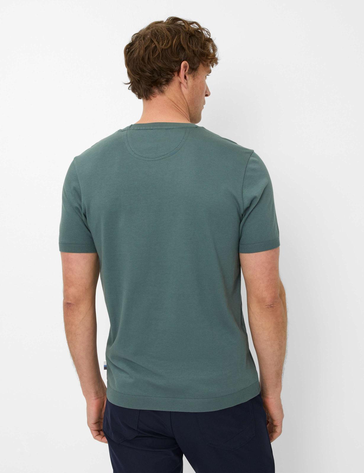 Jersey: T-Shirt in Cotton-Modal Mix