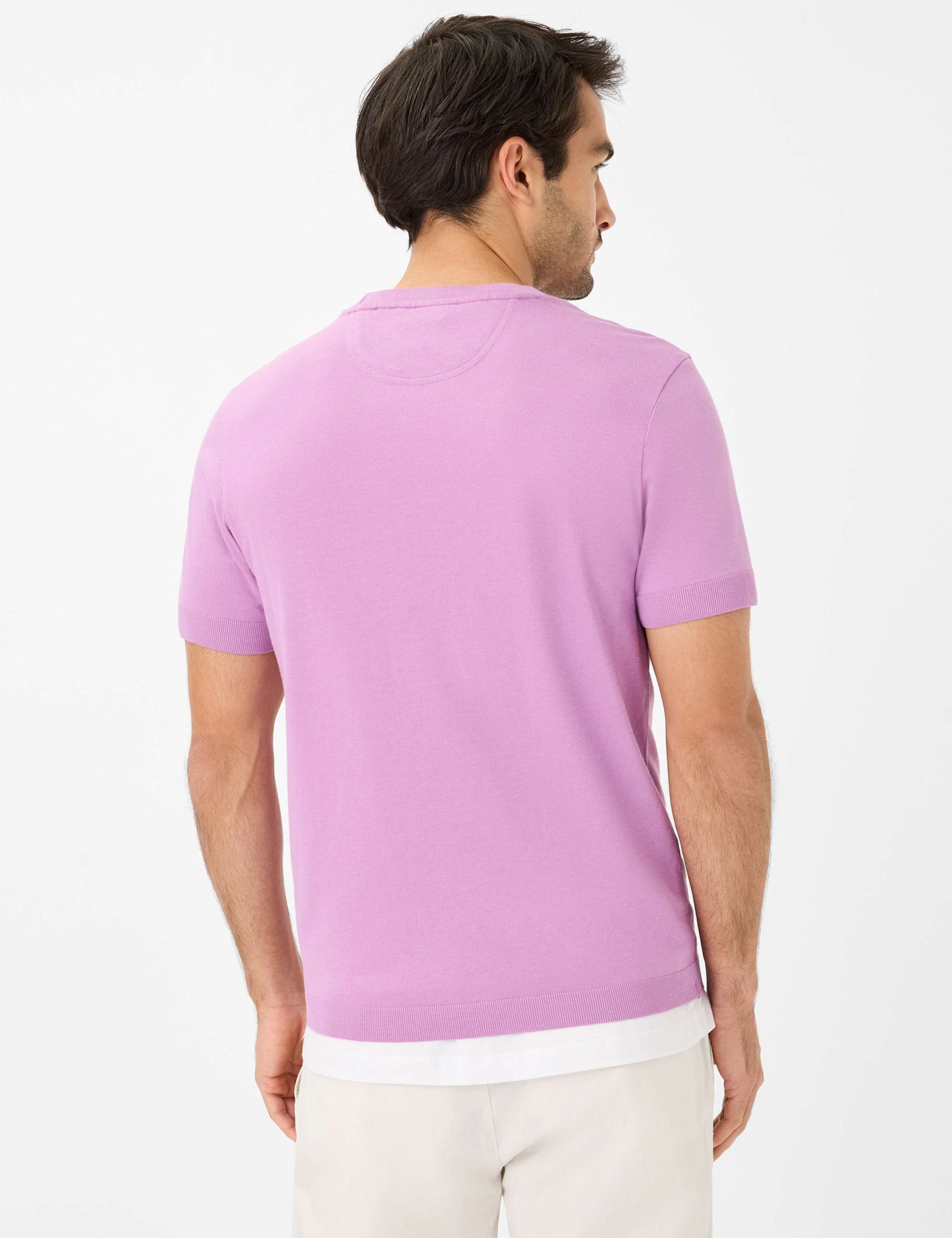 Jersey: T-Shirt in Cotton-Modal Mix