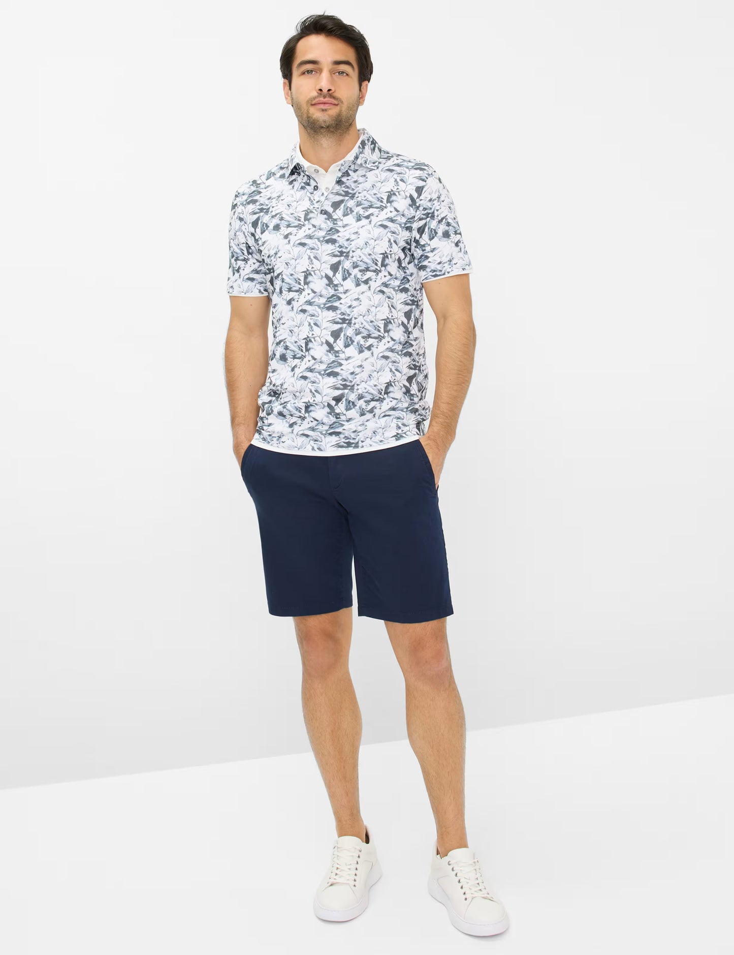 Ultralight Piqué: Polo Shirt in Cotton Mix