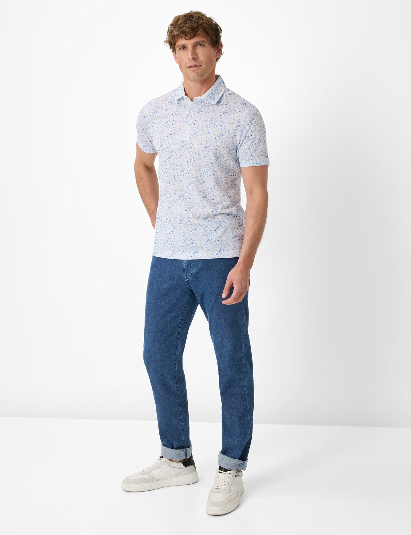 Ultralight Piqué: Polo Shirt in Cotton Mix