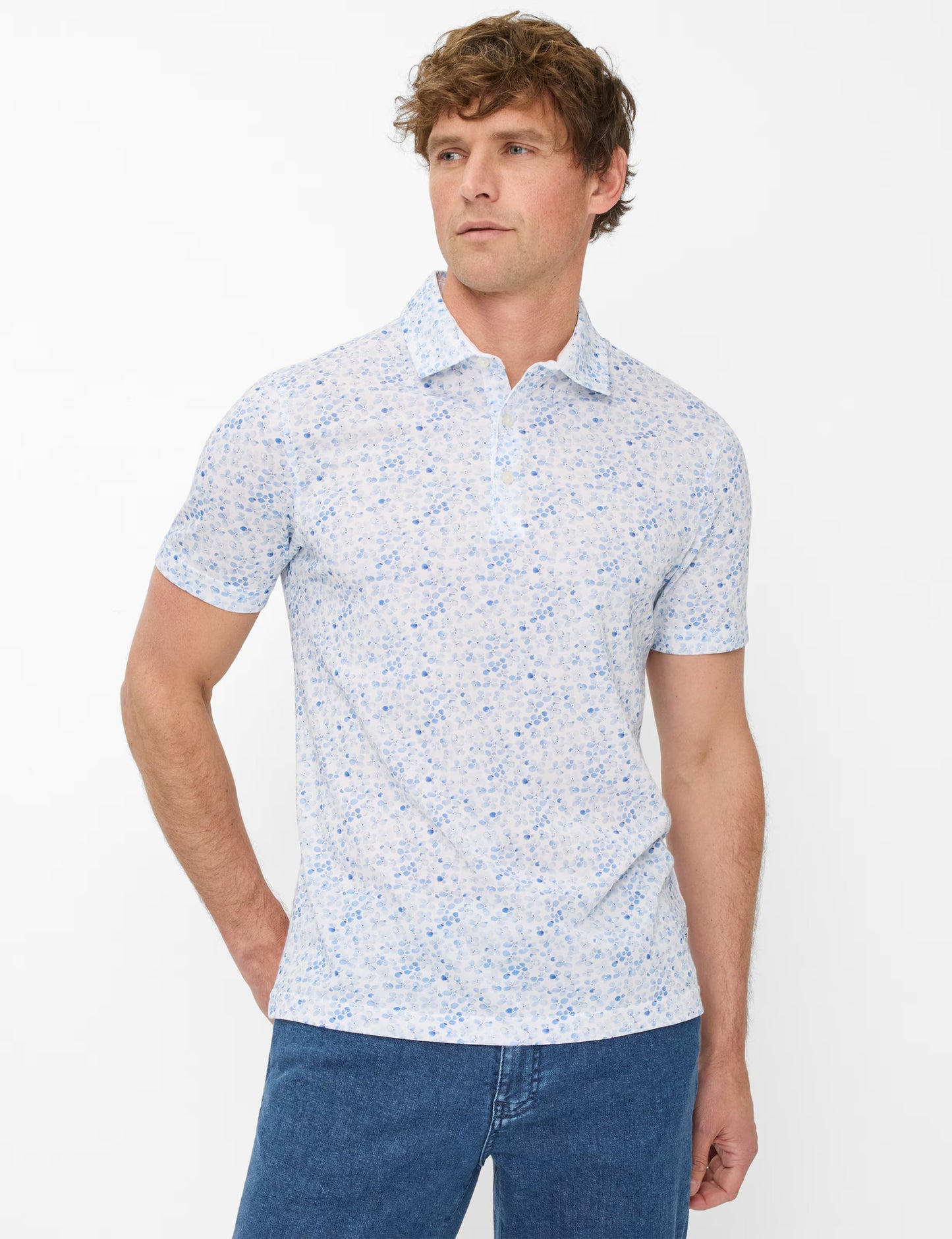 Ultralight Piqué: Polo Shirt in Cotton Mix