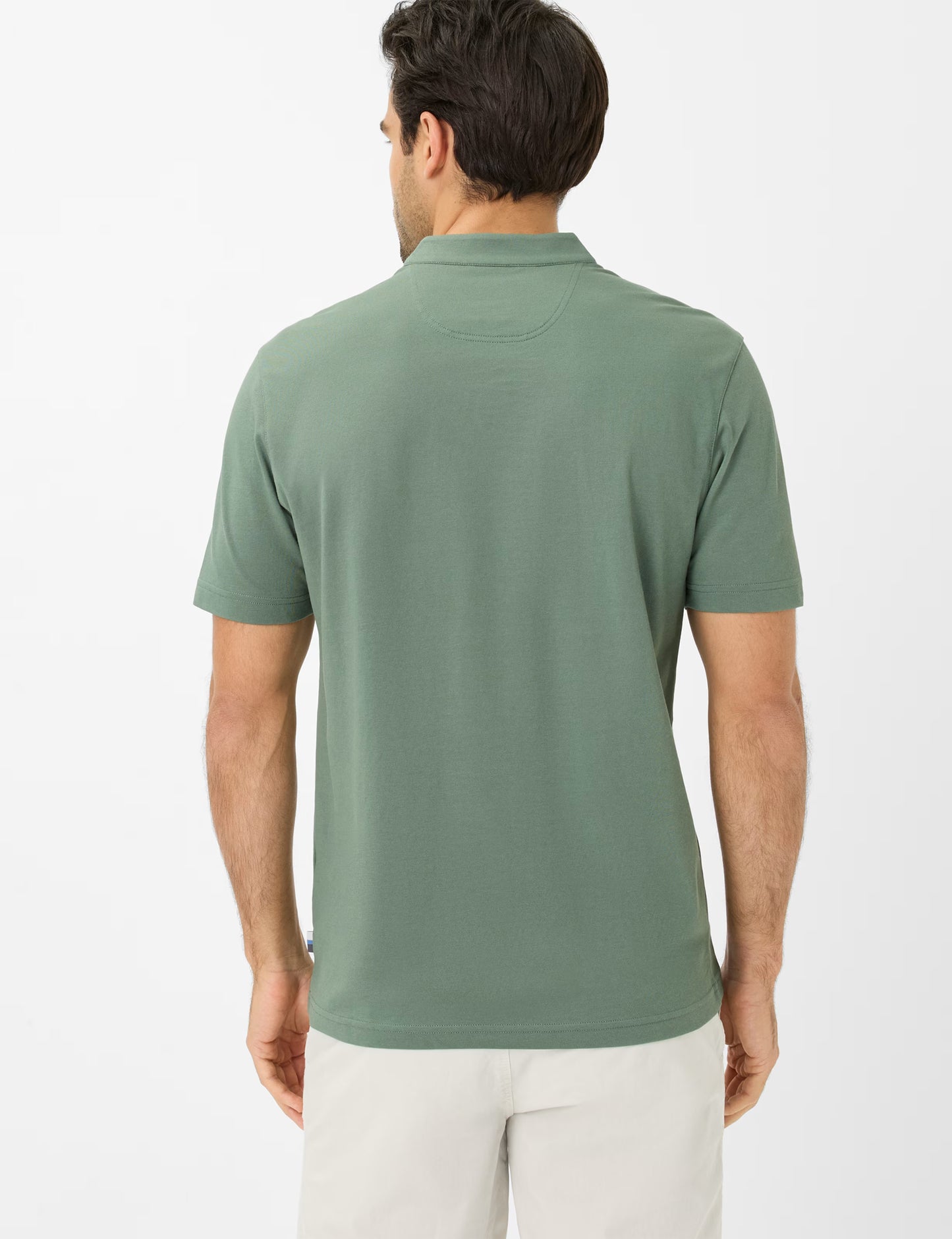 Pique Knit: Polo Shirt in Cotton Mix