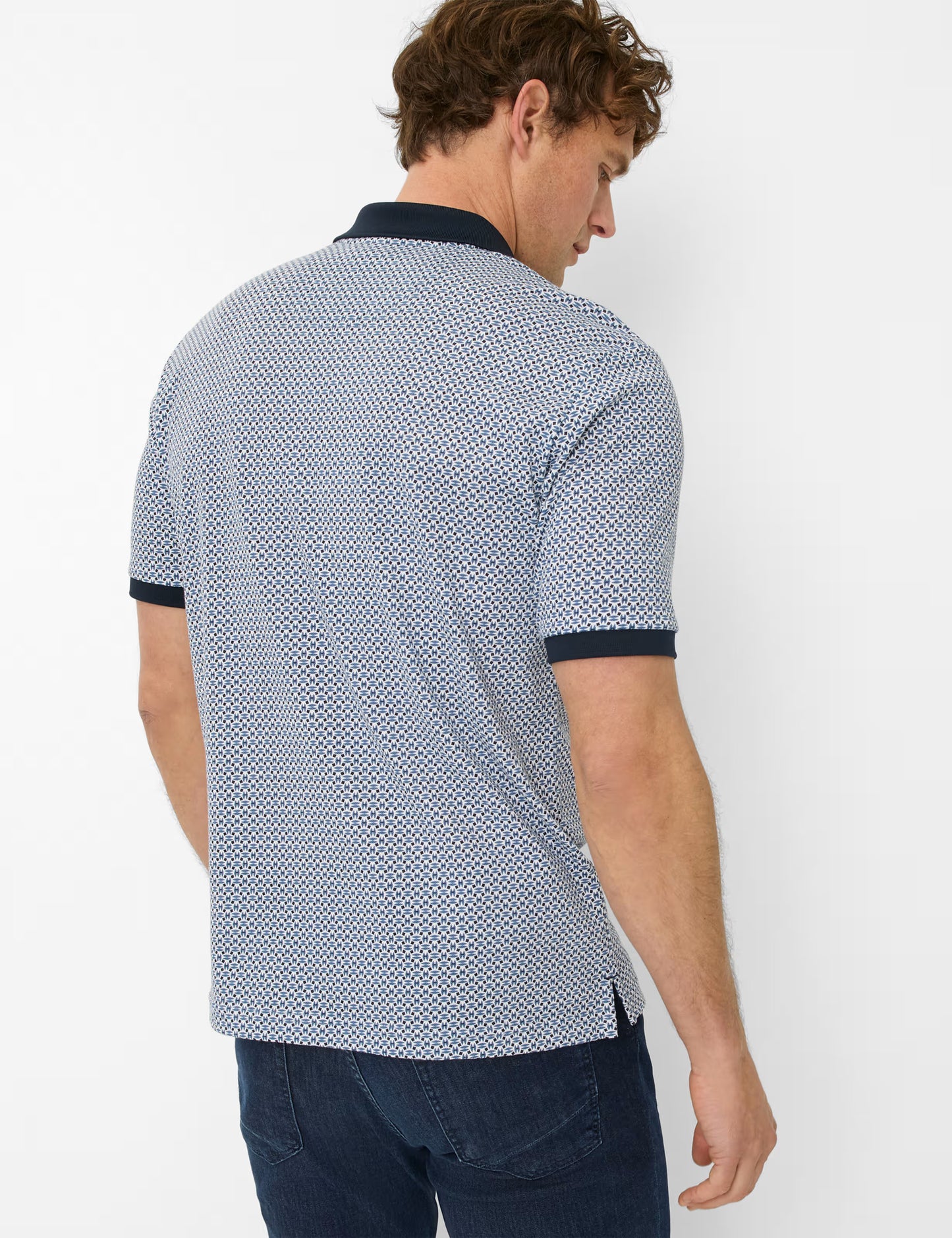Performance Piqué: Polo Shirt in Cotton Mix