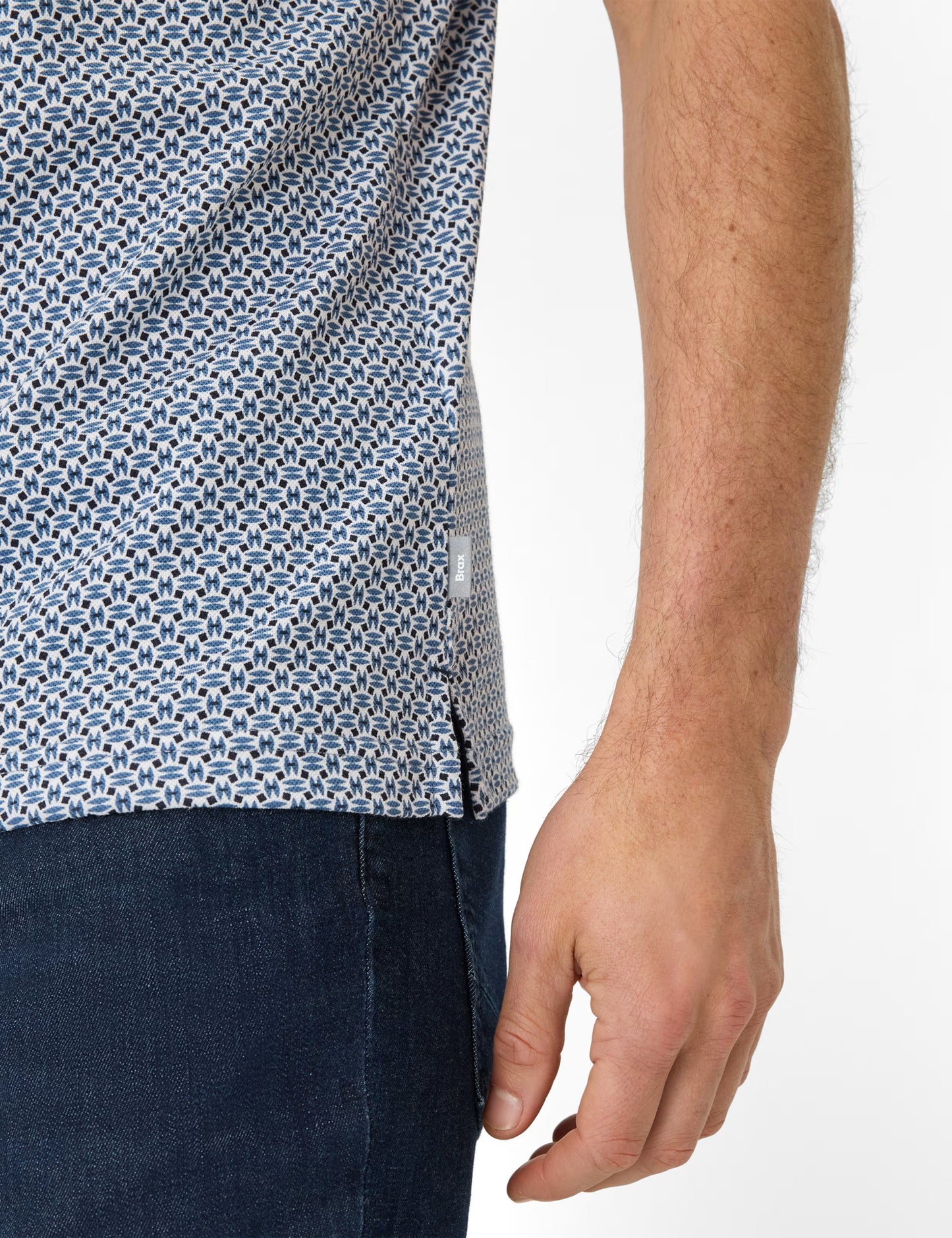 Performance Piqué: Polo Shirt in Cotton Mix