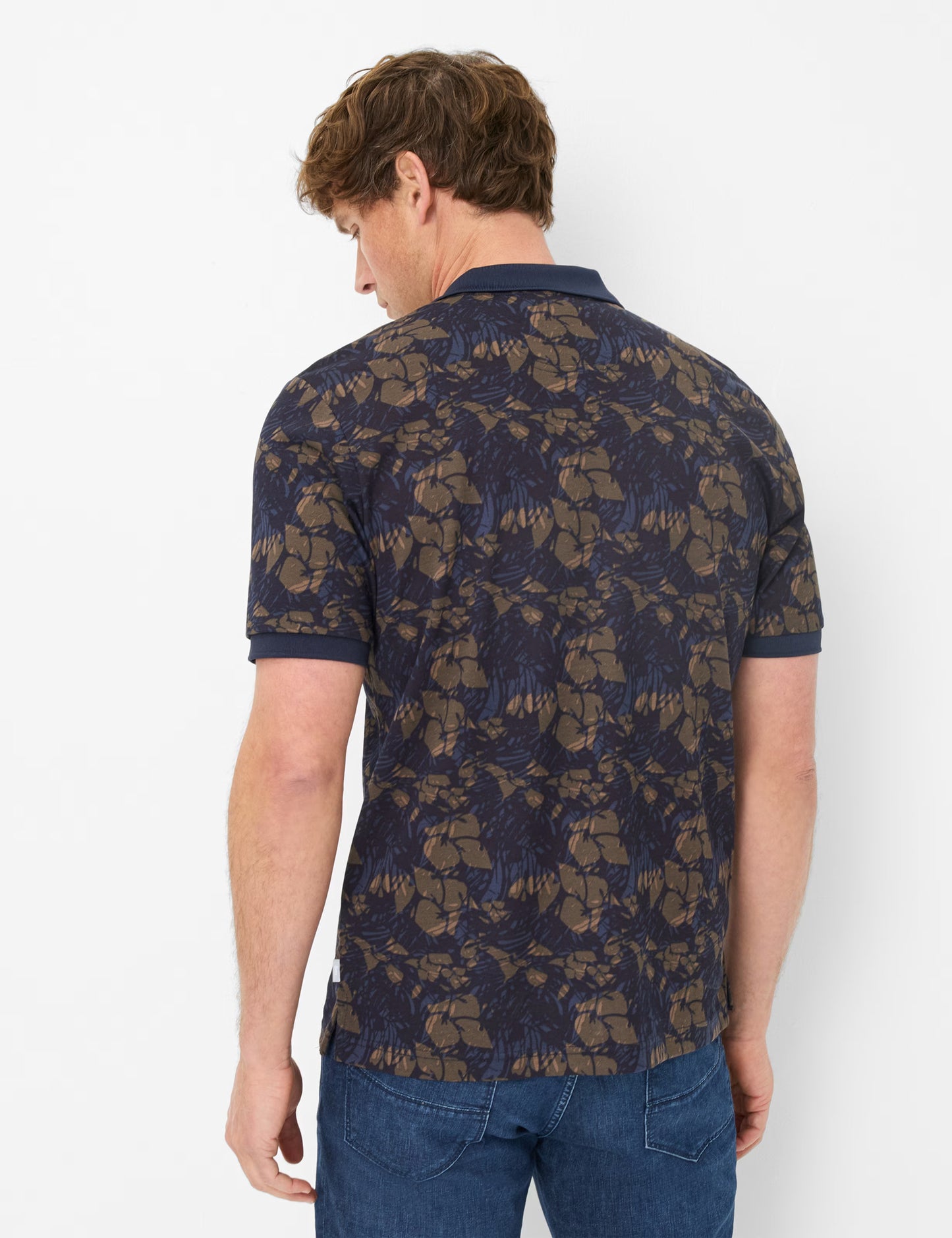 Performance Piqué: Polo Shirt in Cotton Mix