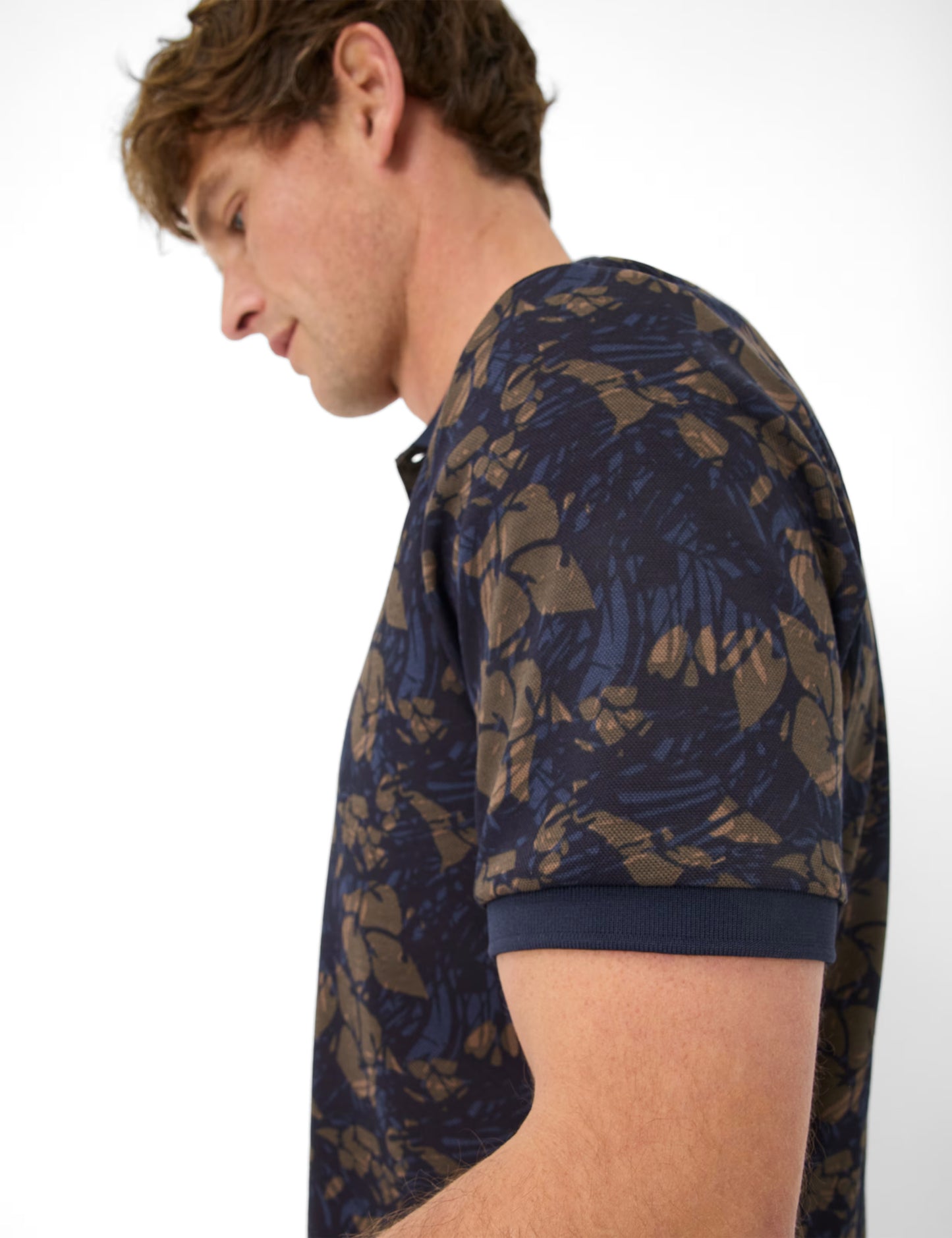 Performance Piqué: Polo Shirt in Cotton Mix