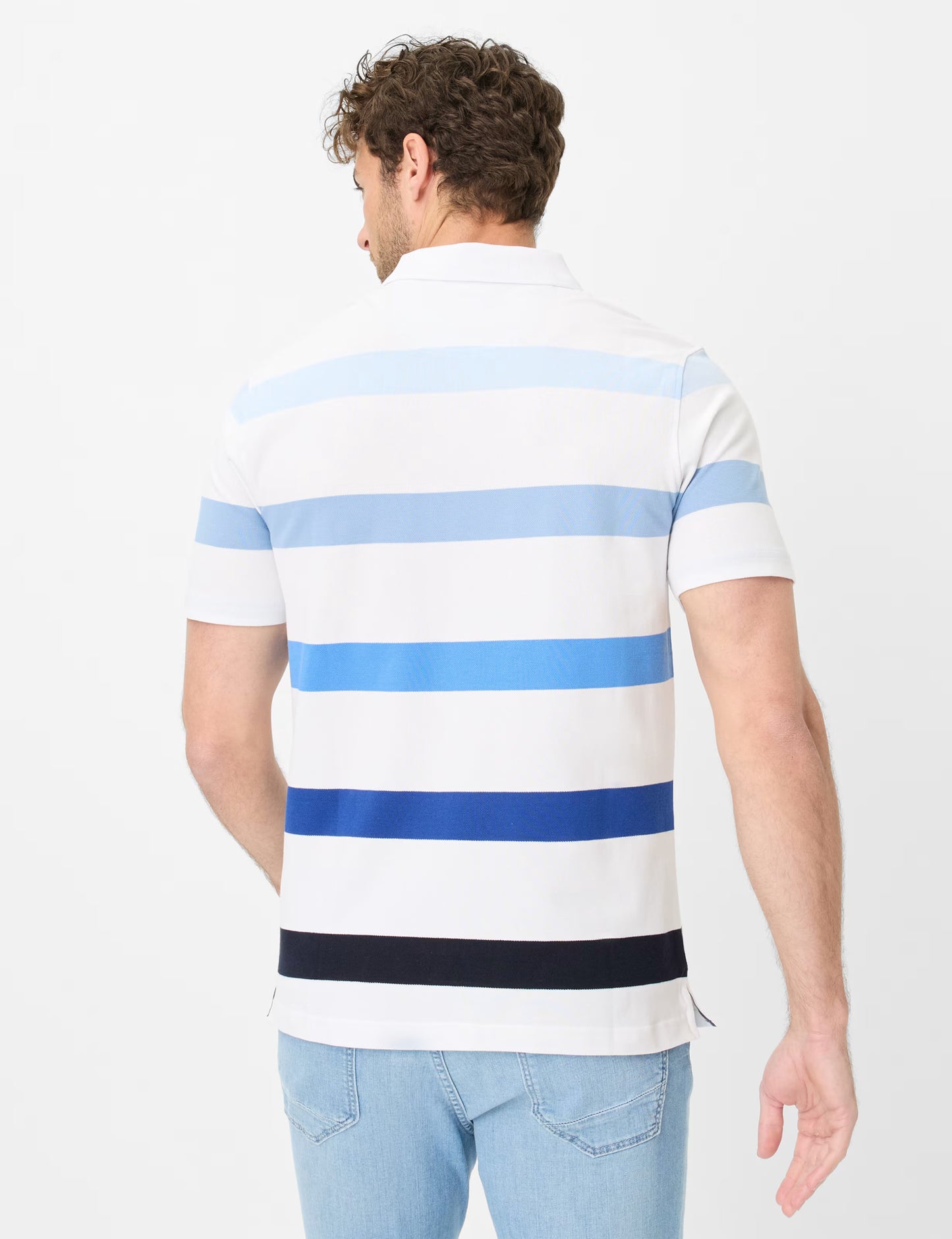 Hi-Flex: Polo Shirt in Cotton Blend