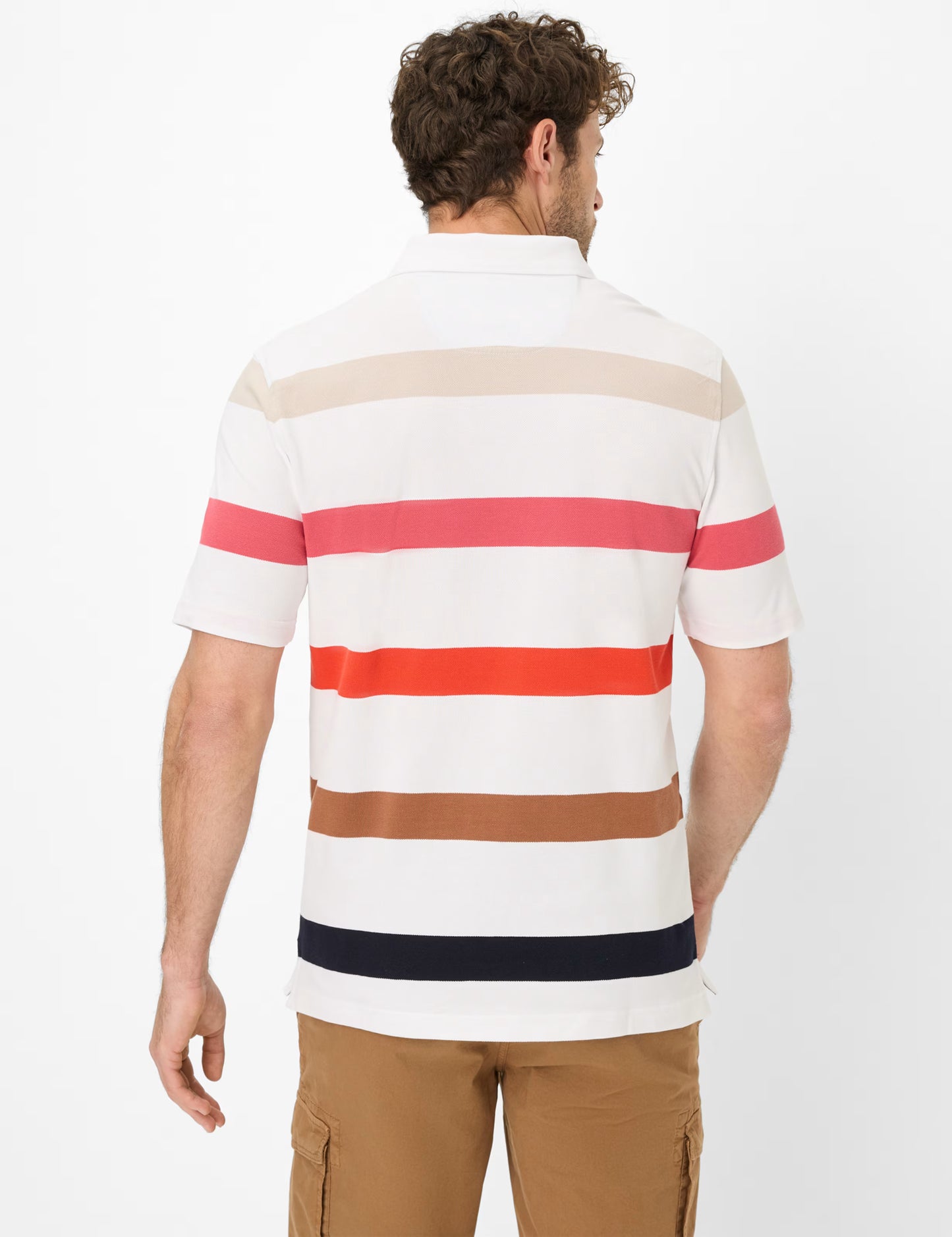 Hi-Flex: Polo Shirt in Cotton Blend
